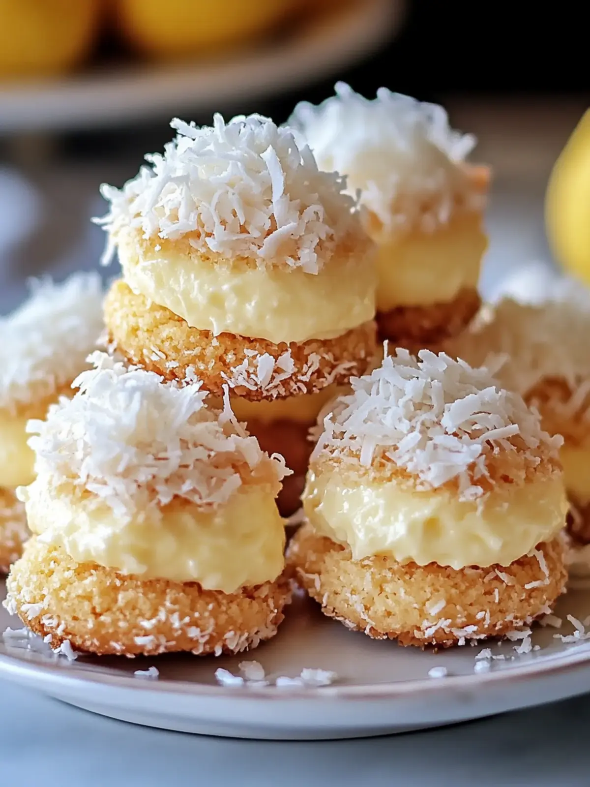 Lemon Coconut Cheesecake Cookies That Will Wow Your Tastebuds 3 Lemon Coconut Cheesecake Cookies