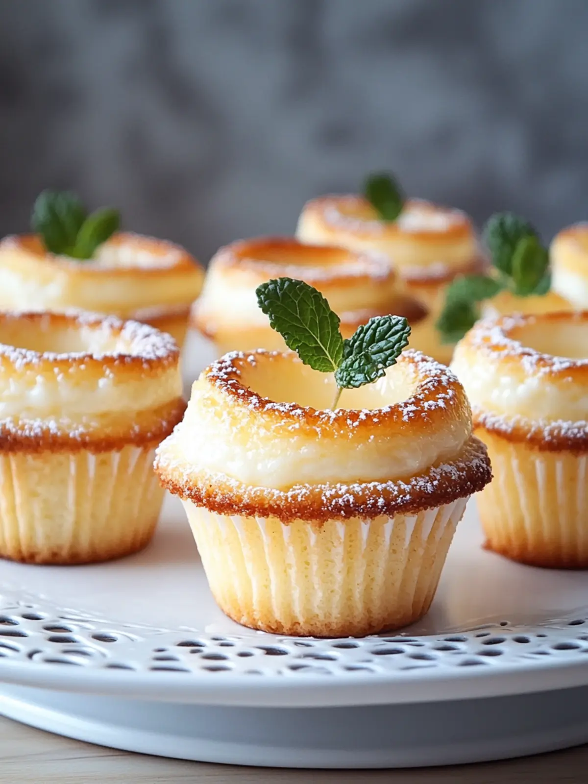 Irresistible Portuguese Custard Cupcakes You'll Love to Bake 2 Portuguese Custard Cupcakes