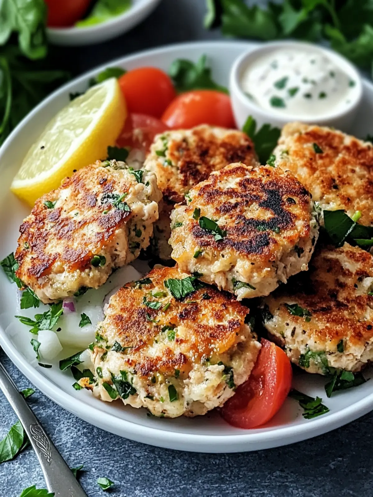 Mediterranean Chicken Patties: Quick, Healthy & Flavor-Packed 3 Mediterranean Chicken Patties