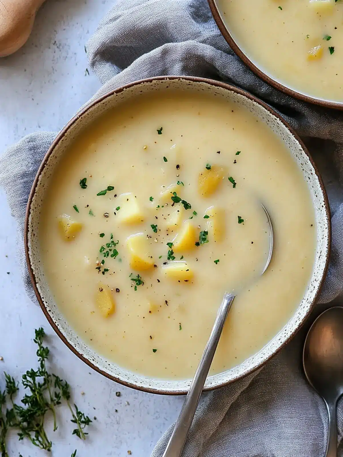 Creamy German Potato Soup: A Cozy Vegan Delight for You 2 German Potato Soup
