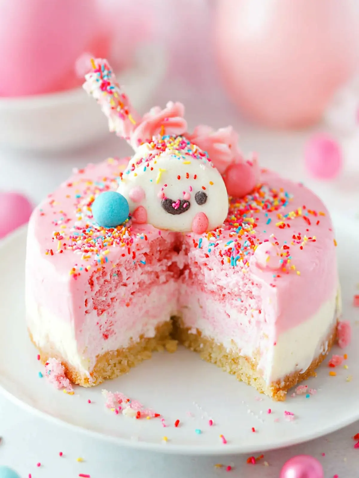 Frosted Animal Cookie Cheesecake That Will Blow Your Mind! 4 Frosted Animal Cookie Cheesecake