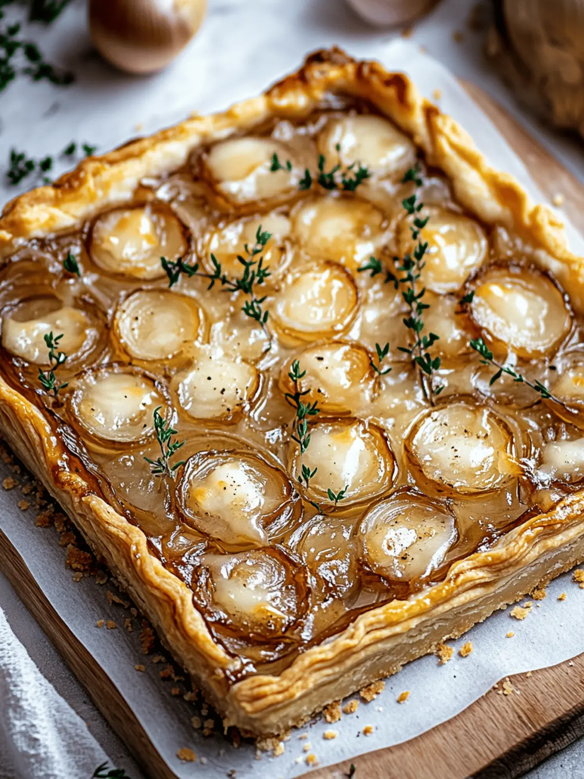 Savory Caramelized Onion Tart That Will Wow Any Guest 2 Caramelized Onion Tart