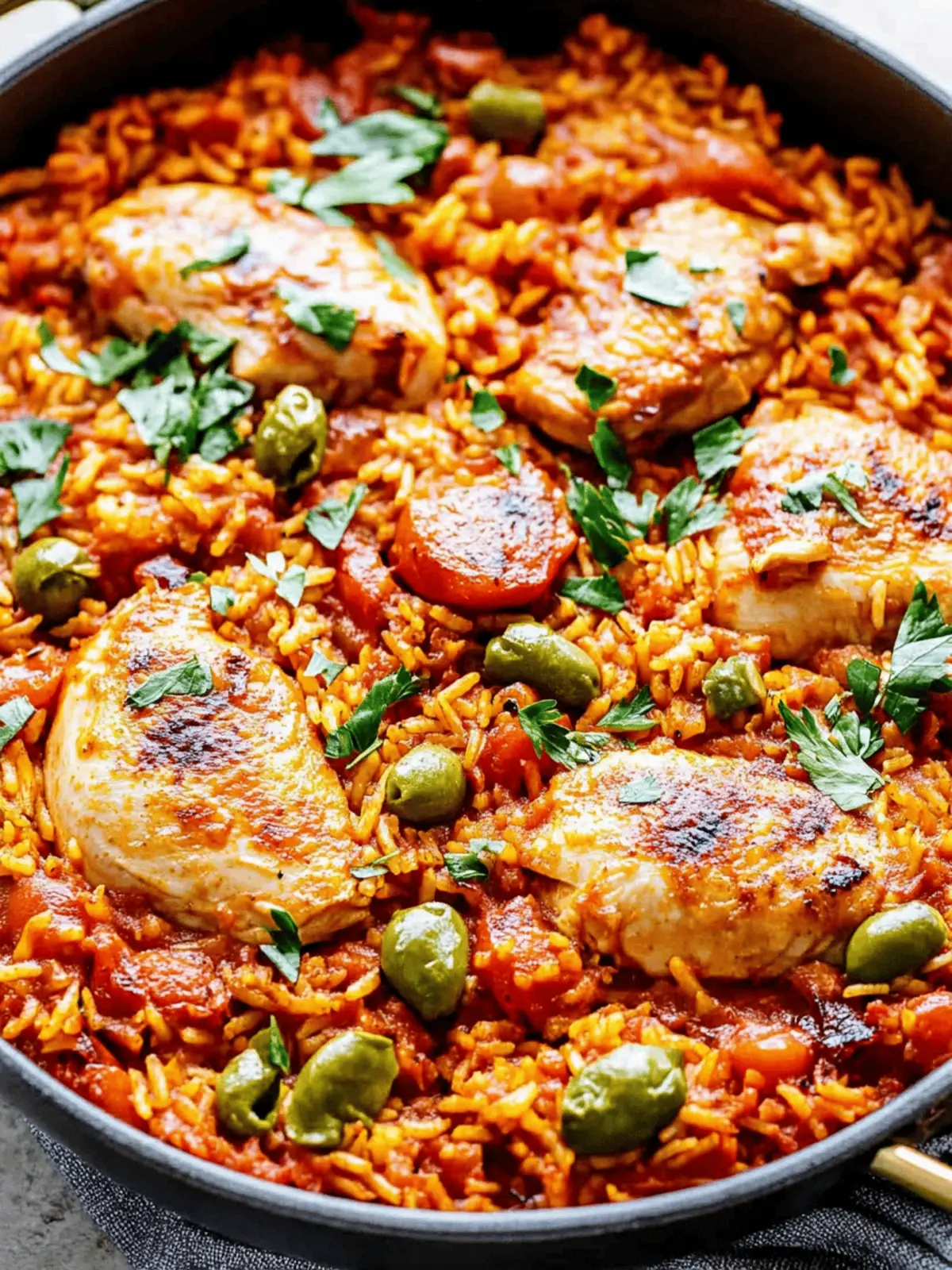 Savor One Pot Spanish Chicken and Rice for Easy Comfort Food 4 One Pot Spanish Chicken and Rice