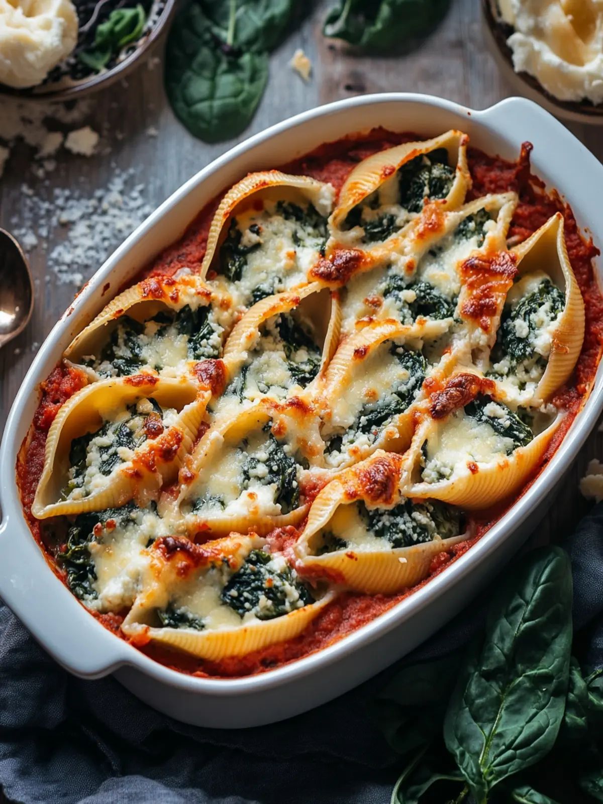 Spinach and Ricotta Stuffed Shells for Cozy Dinner Nights 4 Spinach and Ricotta Stuffed Shells
