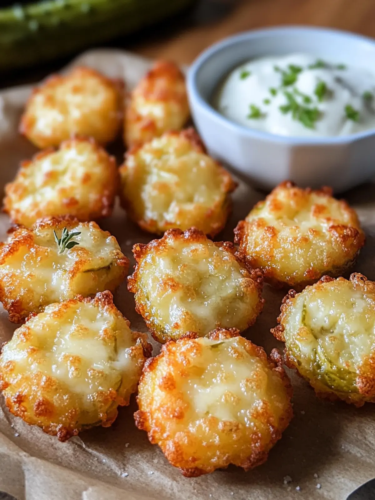 Crispy Pickle Cheese Bites: Your New Favorite Snack Delight 2 Crispy Pickle Cheese Bites