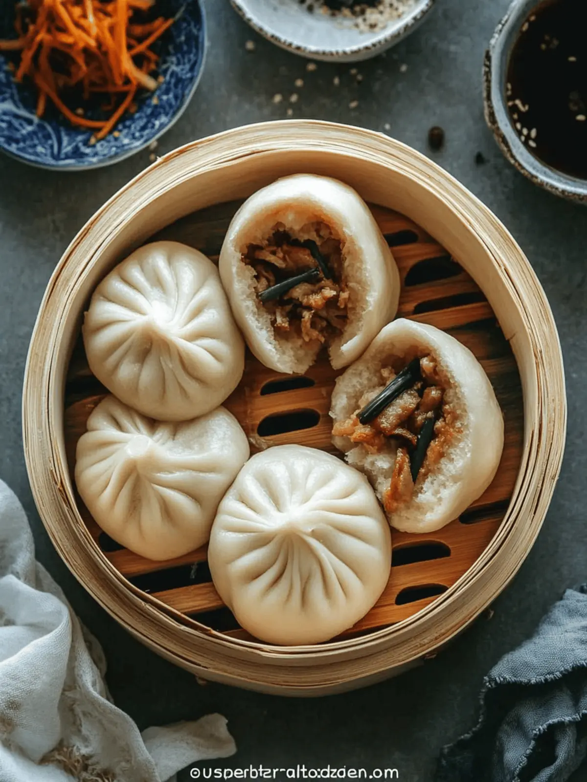 Steamed Pork Buns with Chive: Your New Comfort Food Craze 2 Steamed Pork Buns with Chive