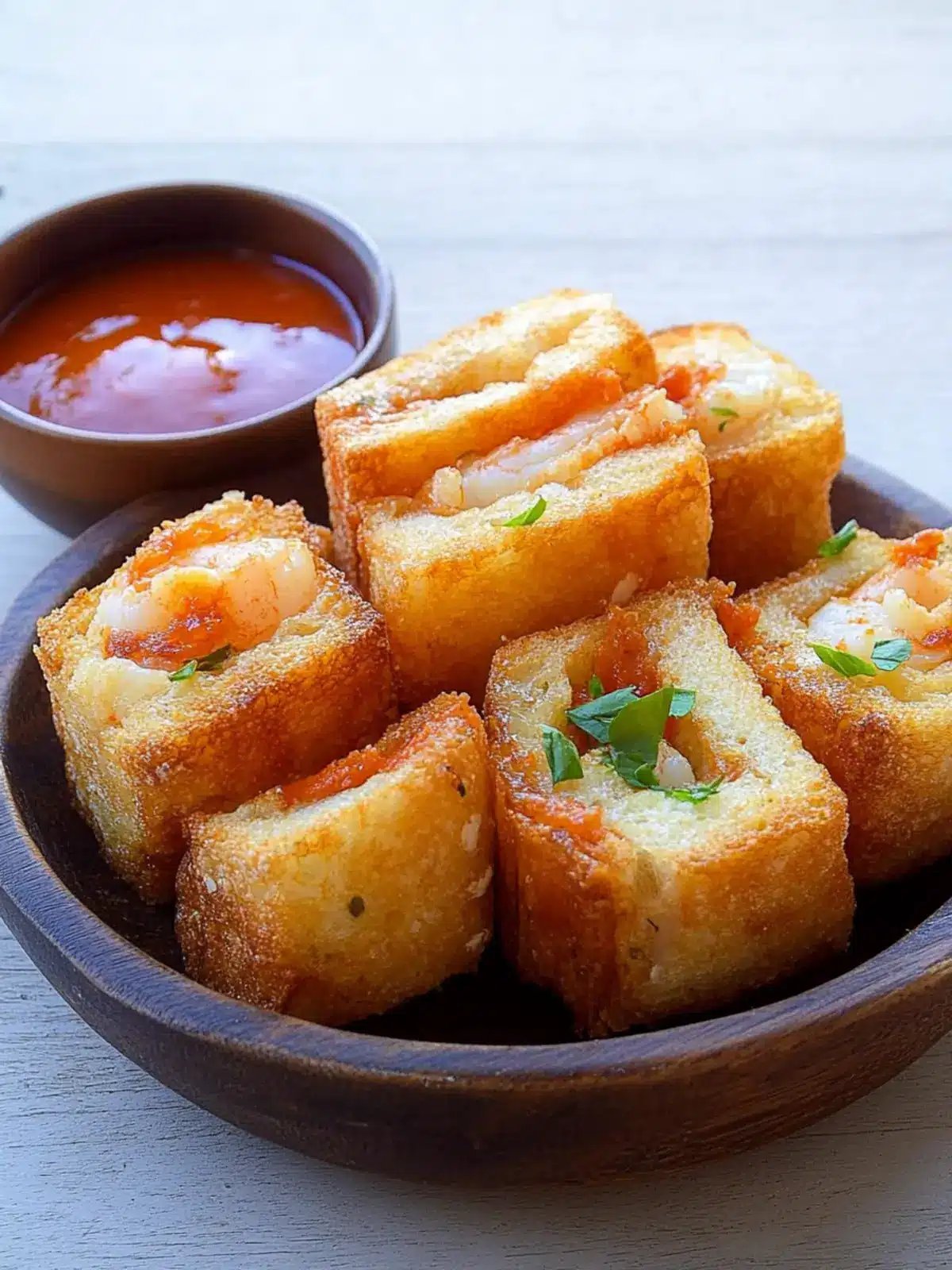 Crispy Shrimp Toast: A Flavor-Packed Homemade Delight 3 Shrimp Toast