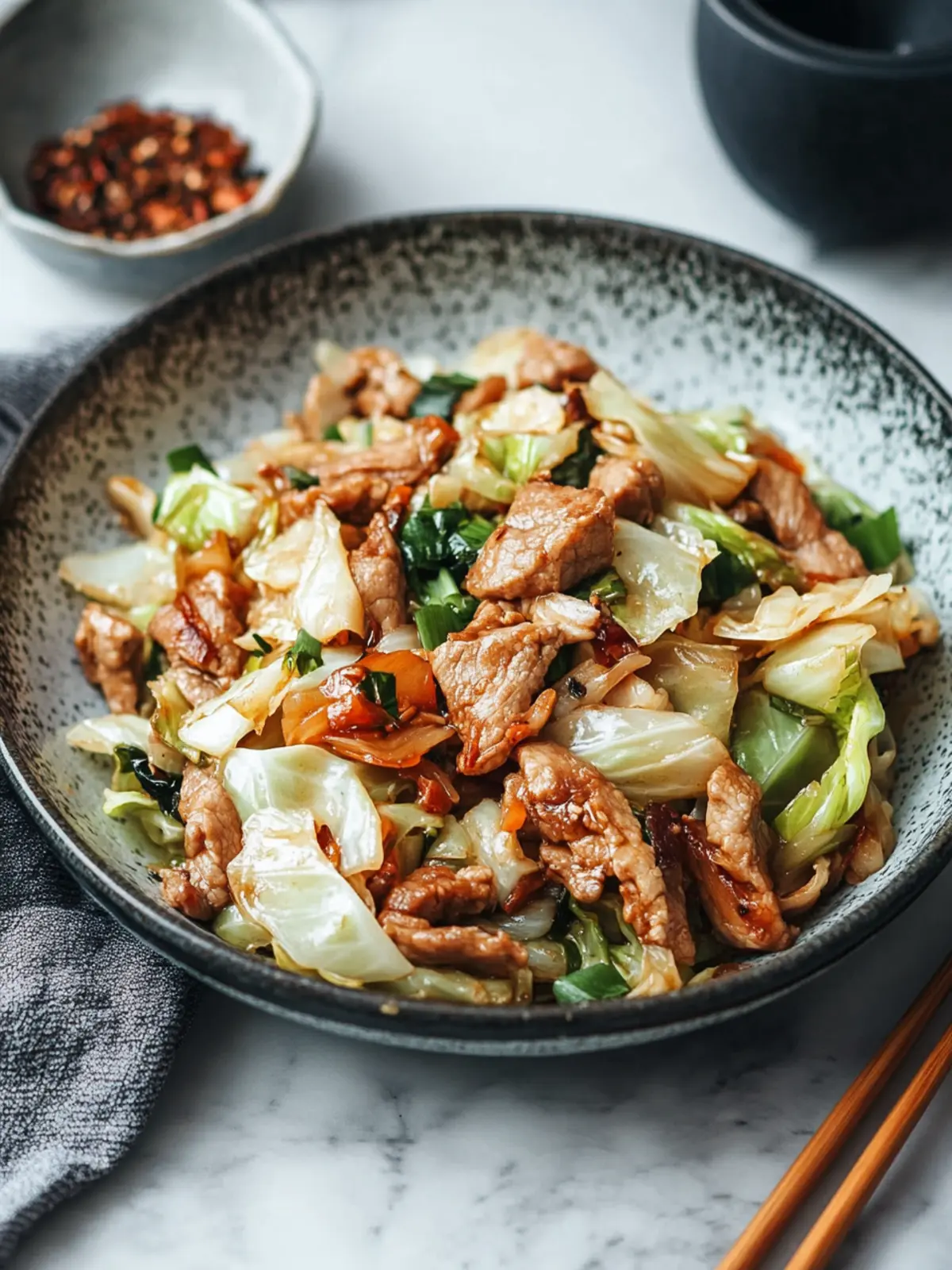 Savory Pork and Cabbage Stir Fry Ready in Just 23 Minutes 4 Pork and Cabbage Stir Fry