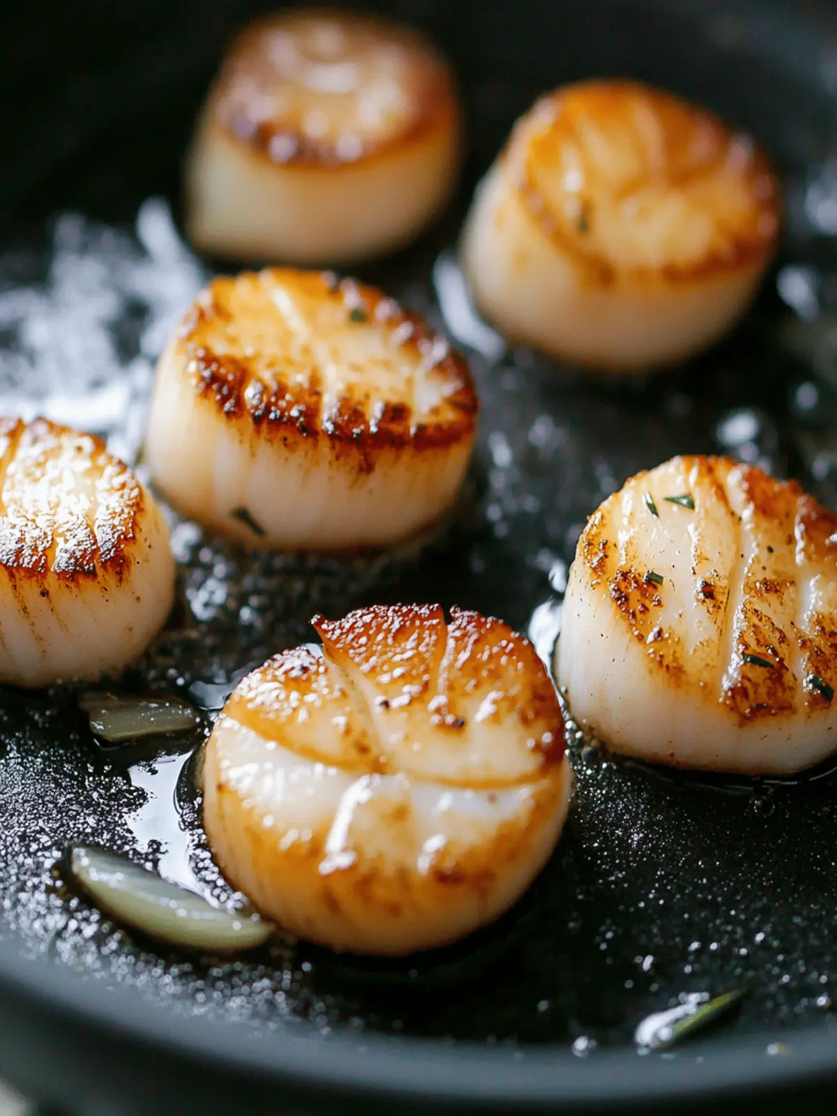 Perfect Pan Seared Scallops with Irresistible Parsley Butter 2 Perfect Pan Seared Scallops