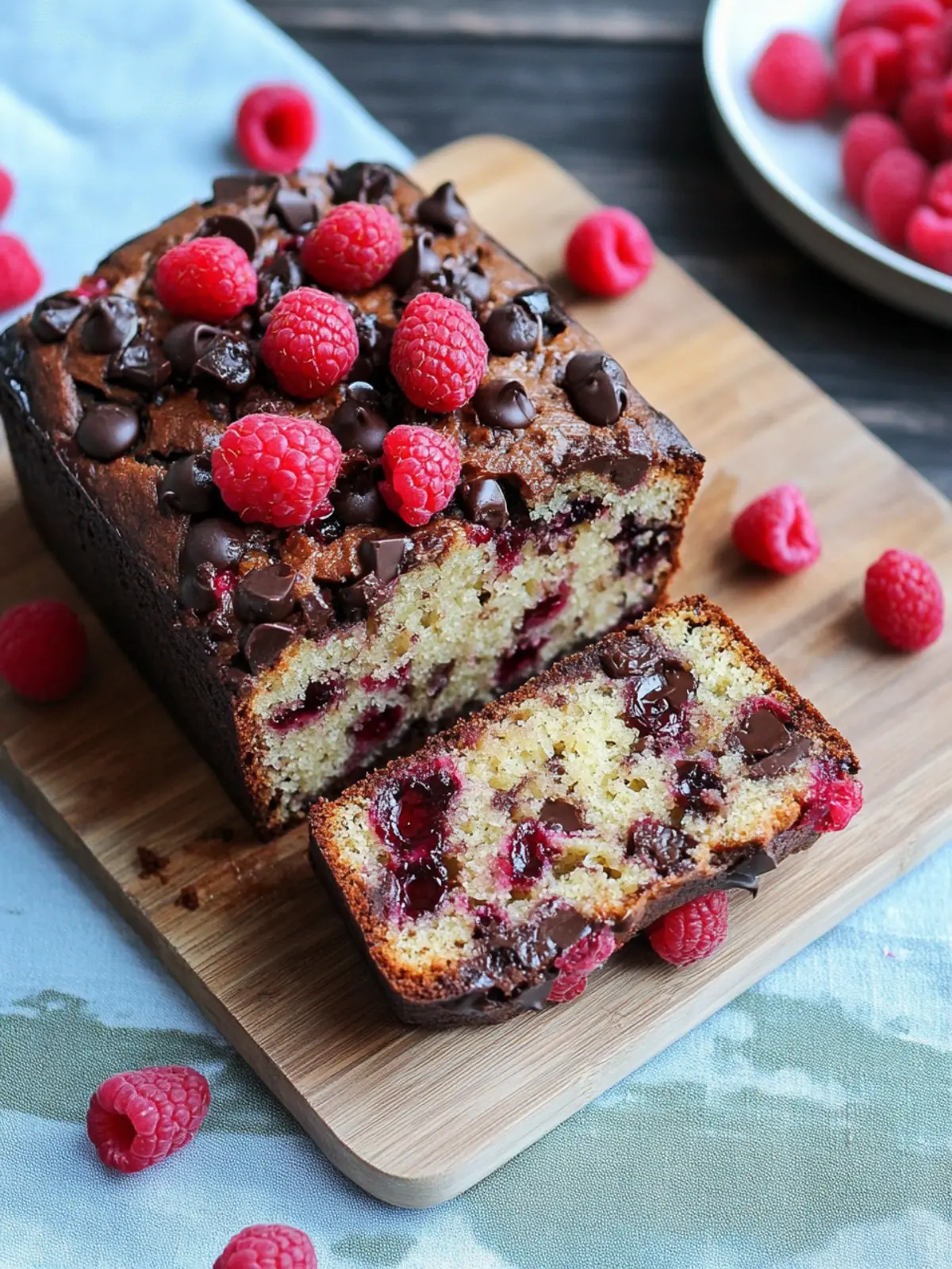 Raspberry Dark Chocolate Banana Bread That Dreams Are Made Of 2 Raspberry Dark Chocolate Banana Bread