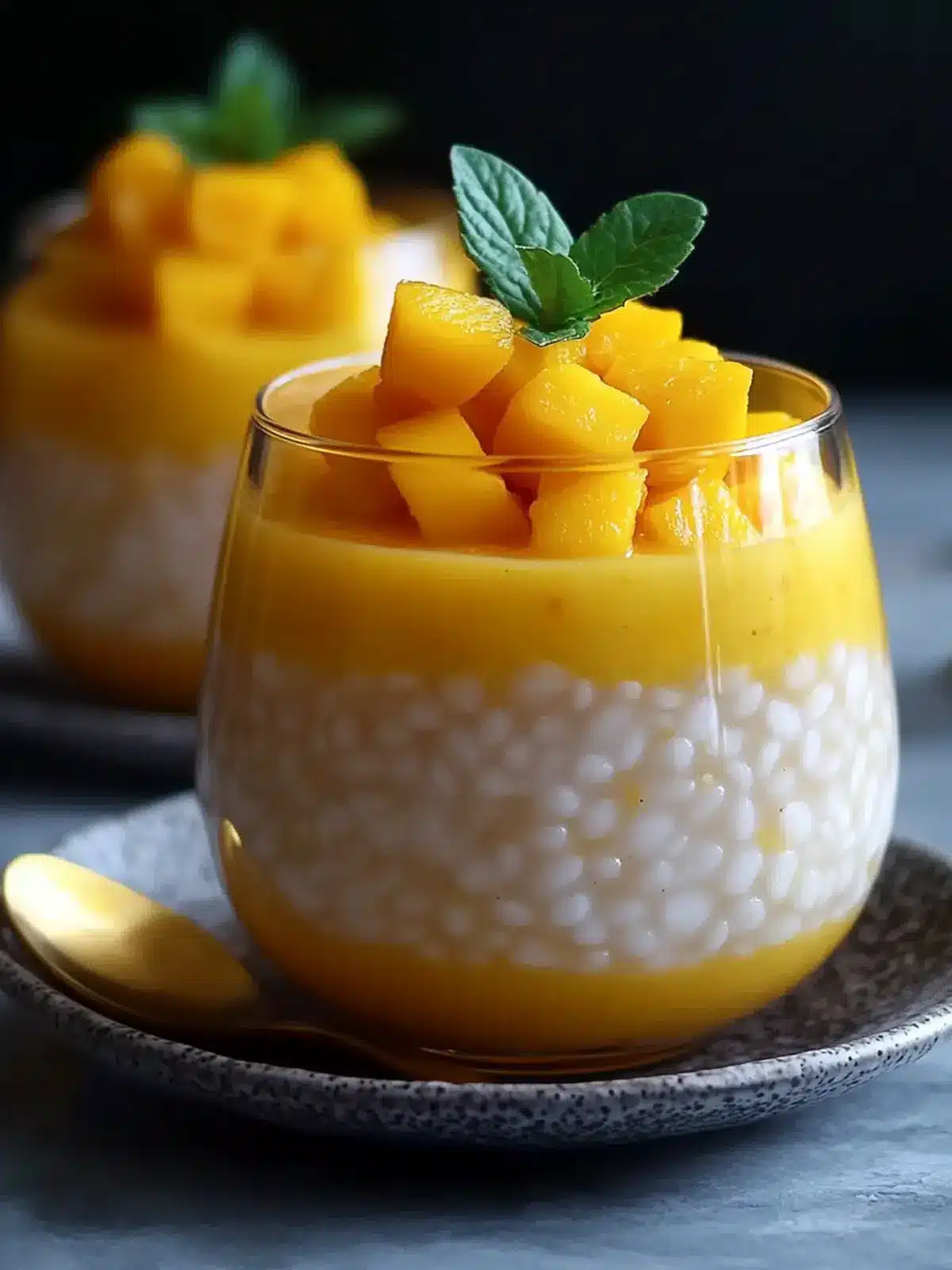 Easy Mango Sago Dessert Pudding That Pops with Flavor 3 Easy Mango Sago (Dessert Pudding)