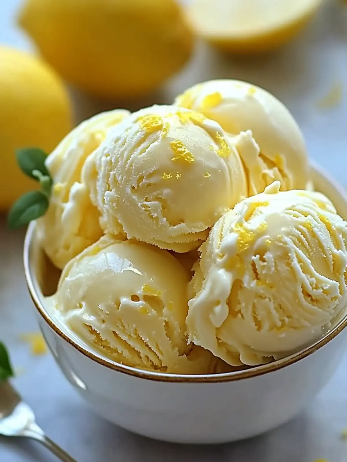 Creamy Lemon Custard Ice Cream for a Zesty Homemade Treat 2 Creamy Lemon Custard Ice Cream