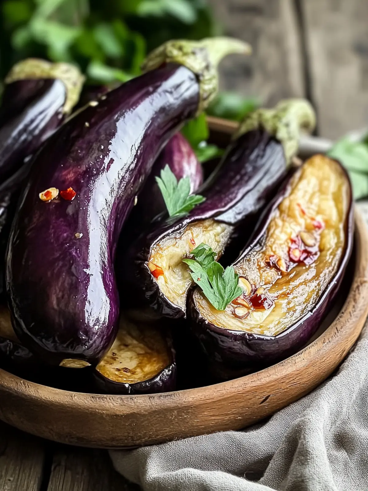 Garlic Eggplant Stir-Fry: Quick Vegan Comfort for Busy Nights 3 Garlic Eggplant