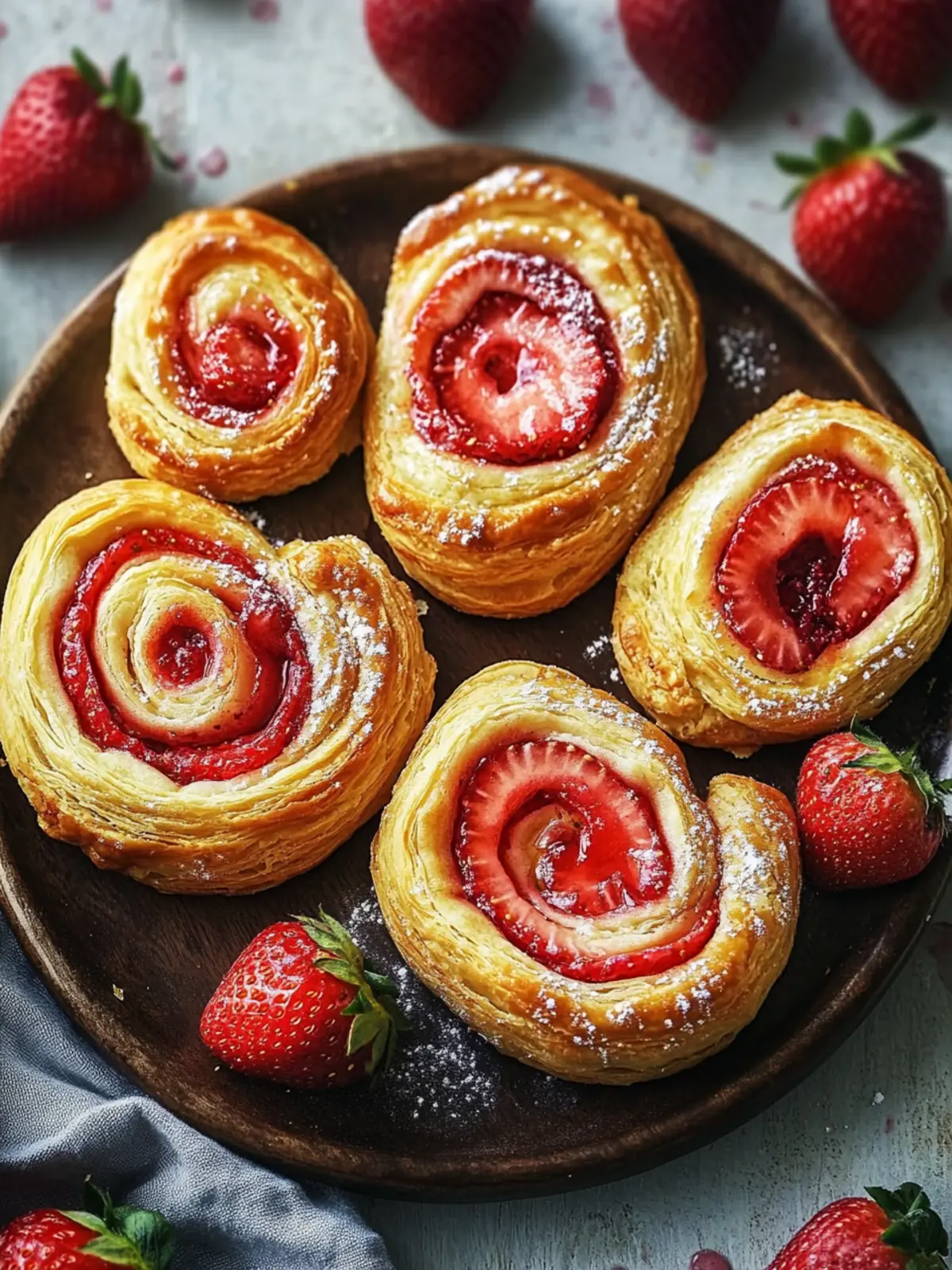 Irresistible Strawberry Palmiers You Can Make Today 3 Strawberry Palmiers