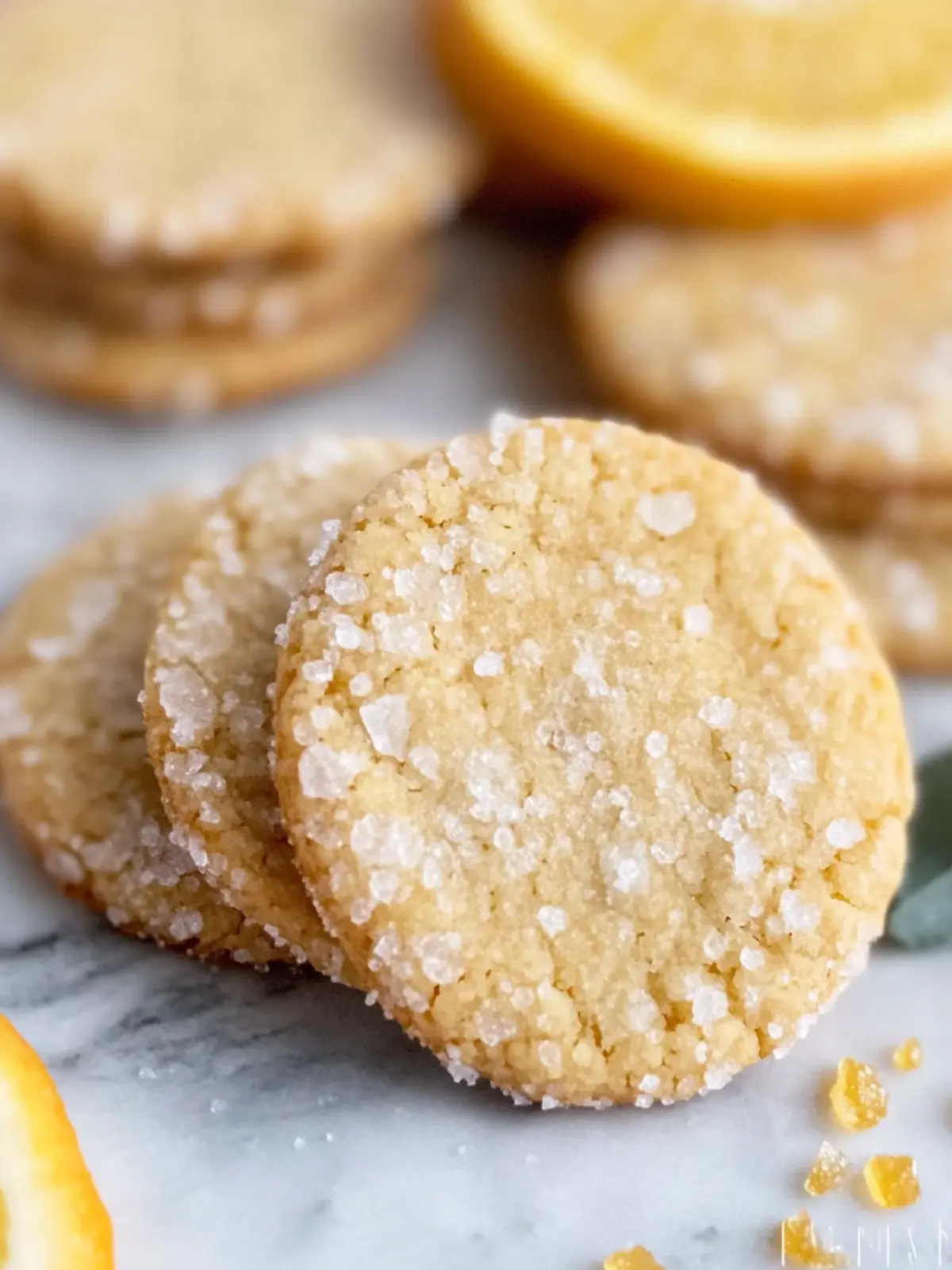 Delicious Orange Ginger Cookies with Crystallized Ginger Bliss 3 Orange Ginger Cookies with Crystallized Ginger