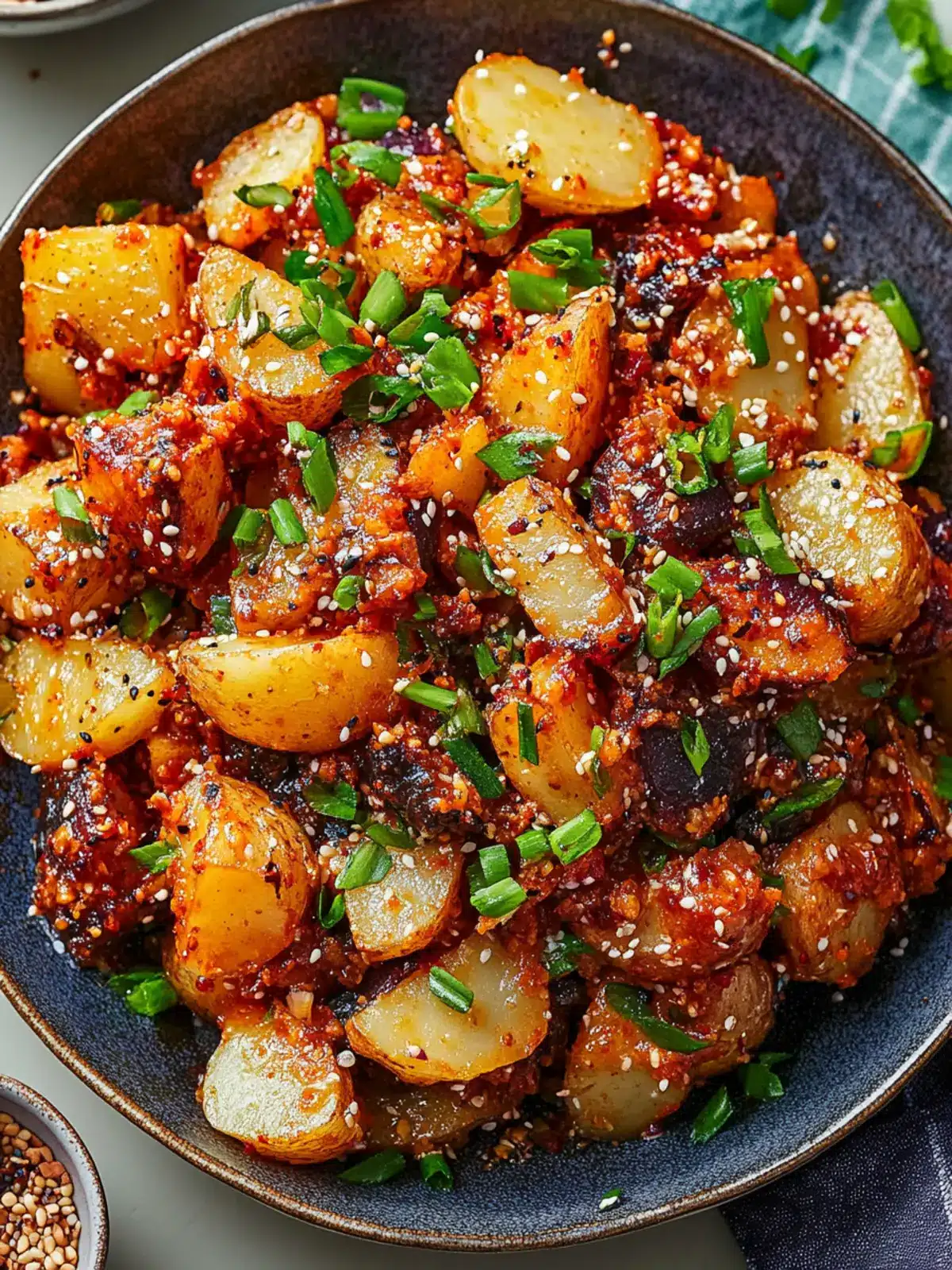 Crispy Gochujang Potato Salad That Will Wow Your Taste Buds 3 Crispy Gochujang Potato Salad