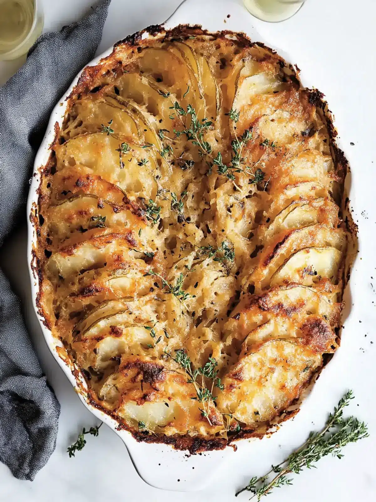 Savory Potato Kugel Gratin for a Cozy Homemade Feast 2 Potato Kugel Gratin