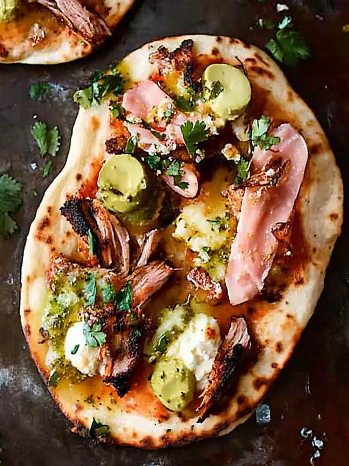 Savor Mini Cuban Naan Pizzas for a Bold Flavor Explosion 3 Mini Cuban Naan Pizzas