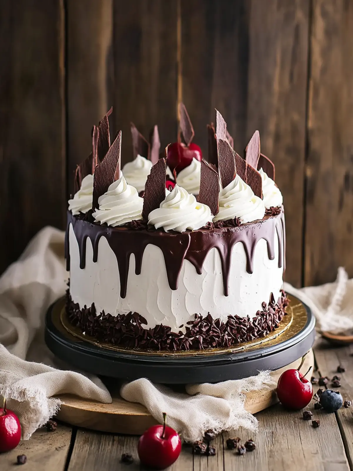 Indulge in Decadence with Easy Black Forest Cake Recipe 4 Black Forest Cake