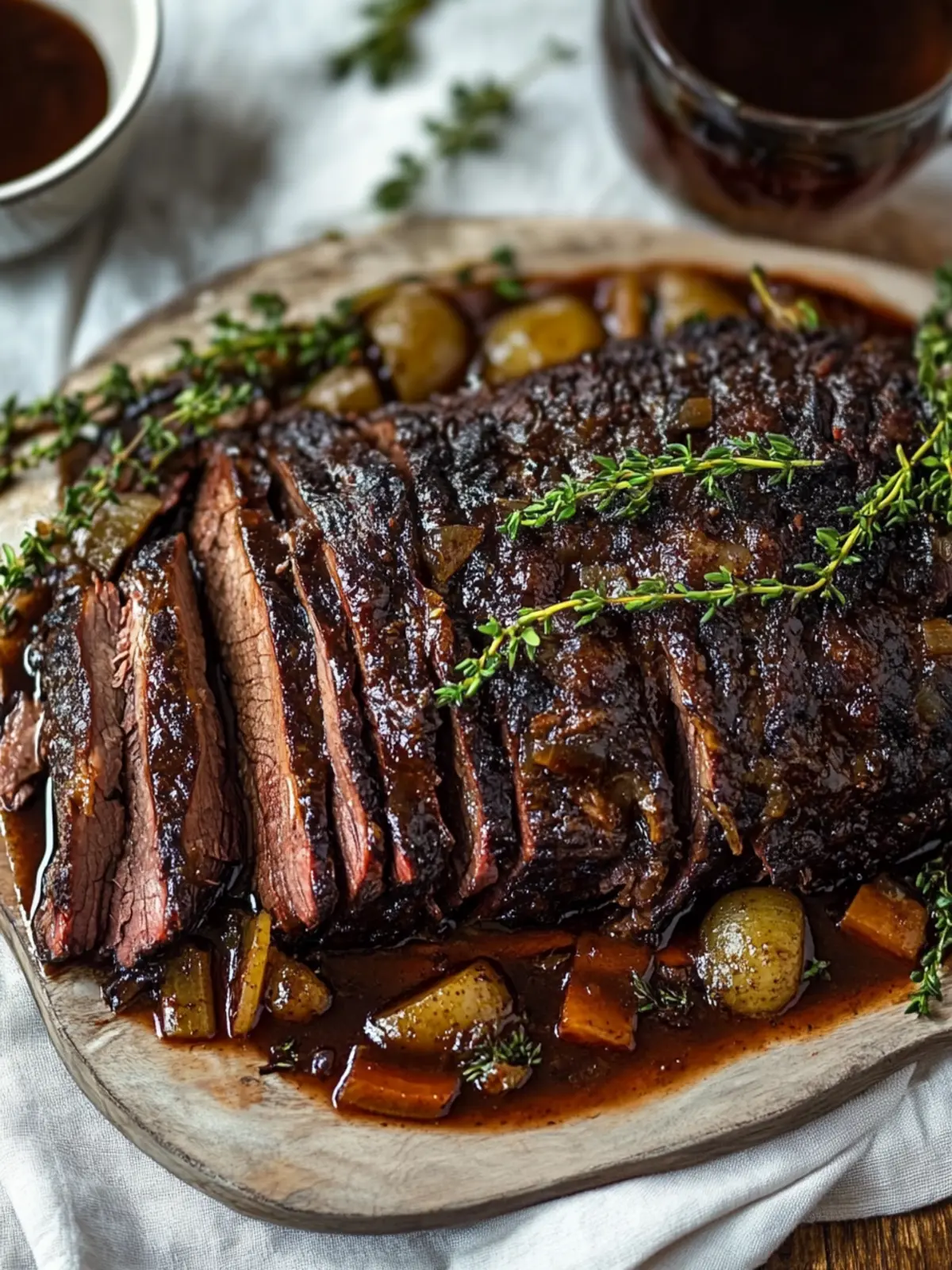 Melt-in-Your-Mouth Red Wine Braised Brisket Recipe 3 Red Wine Braised Brisket
