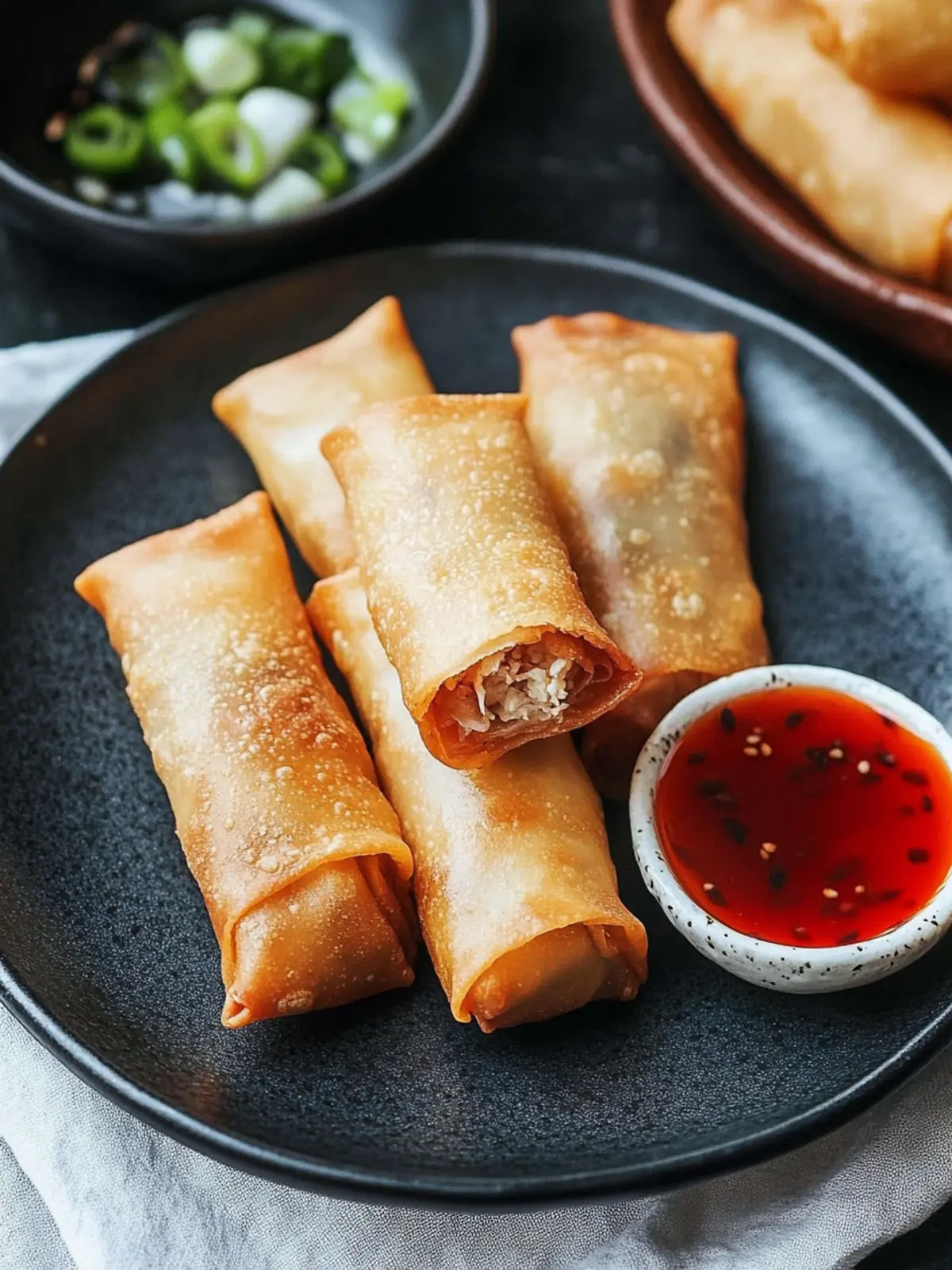 Crispy Cantonese Chicken Egg Rolls for a Flavorful Feast 3 Cantonese Chicken Egg Roll