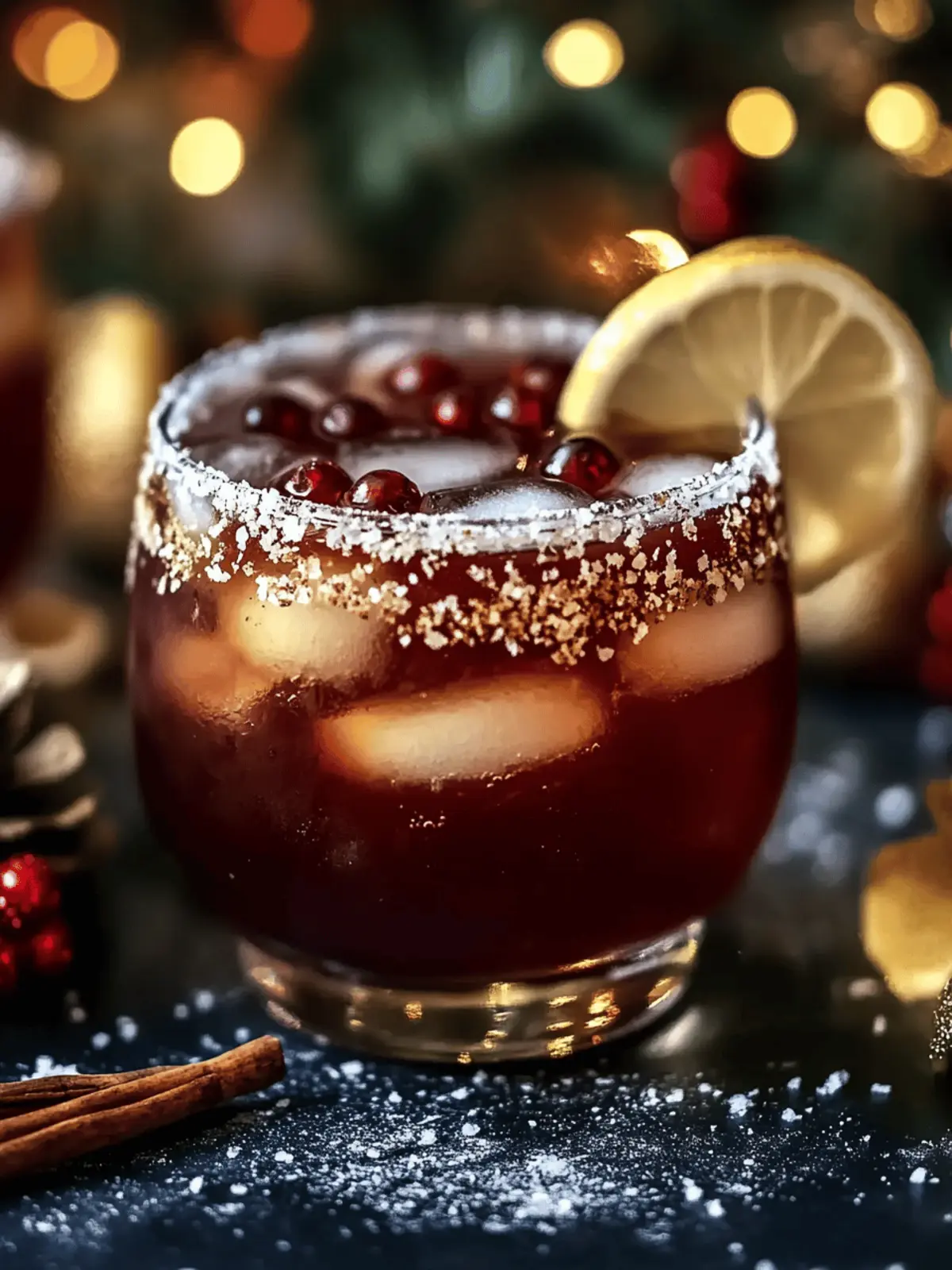 Craft the Perfect Spiced Christmas Margarita for Holiday Cheer 3 Spiced Christmas Margarita