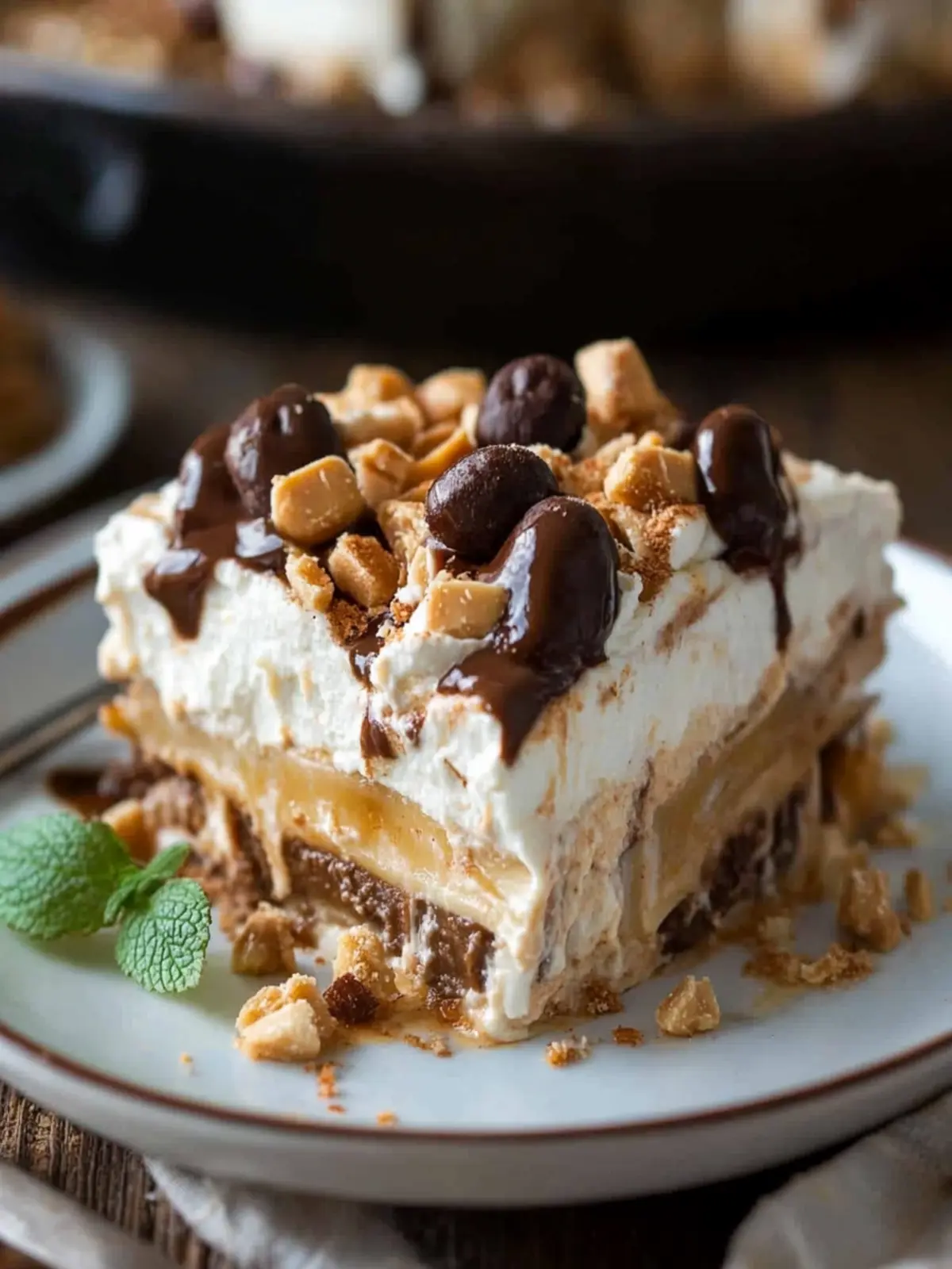 Irresistible Peanut Butter Lasagna That's a Dessert Dream 2 Peanut Butter Lasagna