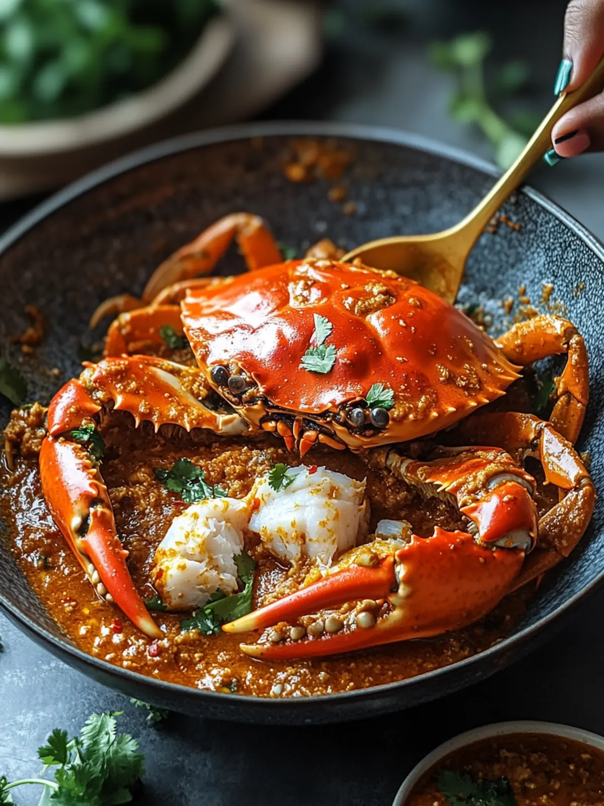 Savor Authentic Singaporean Chilli Crab: A Spicy Seafood Feast 2 Singaporean Chilli Crab
