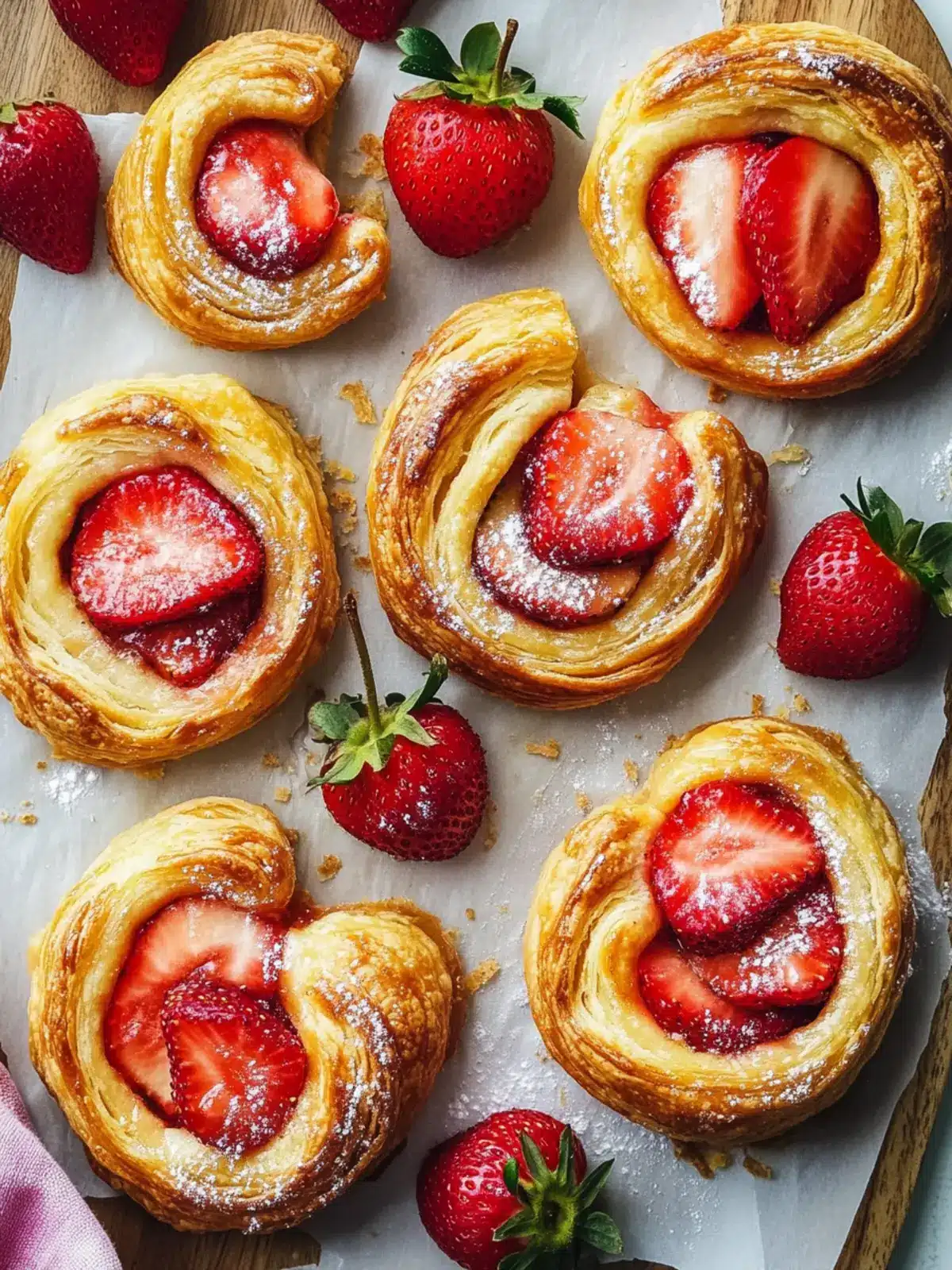 Irresistible Strawberry Palmiers You Can Make Today 2 Strawberry Palmiers