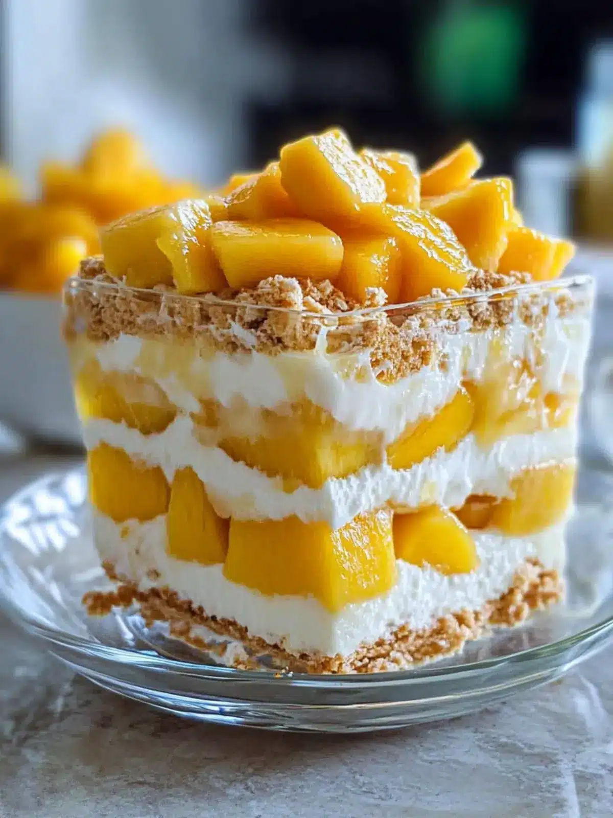 Delicious No-Bake Mango Float: A Tropical Delight at Home 4 No-Bake Mango Float