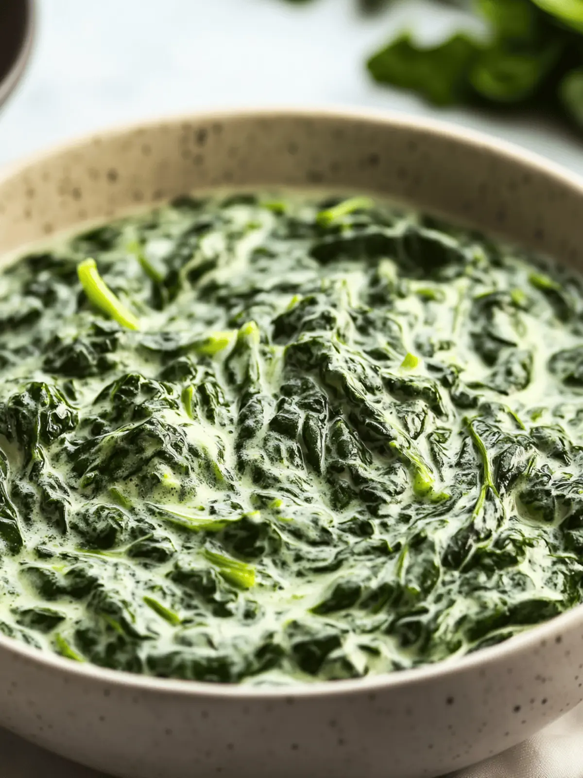 Creamed Spinach Bliss: Elevate Your Dinner Tonight 3 Creamed Spinach