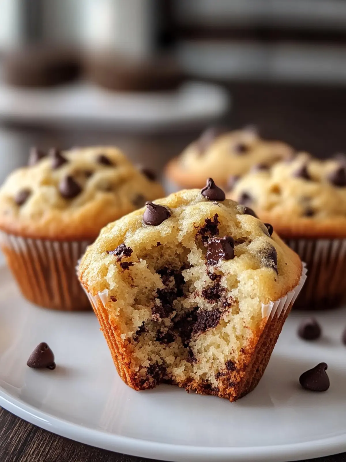 Bakery-Style Chocolate Chip Muffins That Everyone Craves 2 Bakery-Style Chocolate Chip Muffins