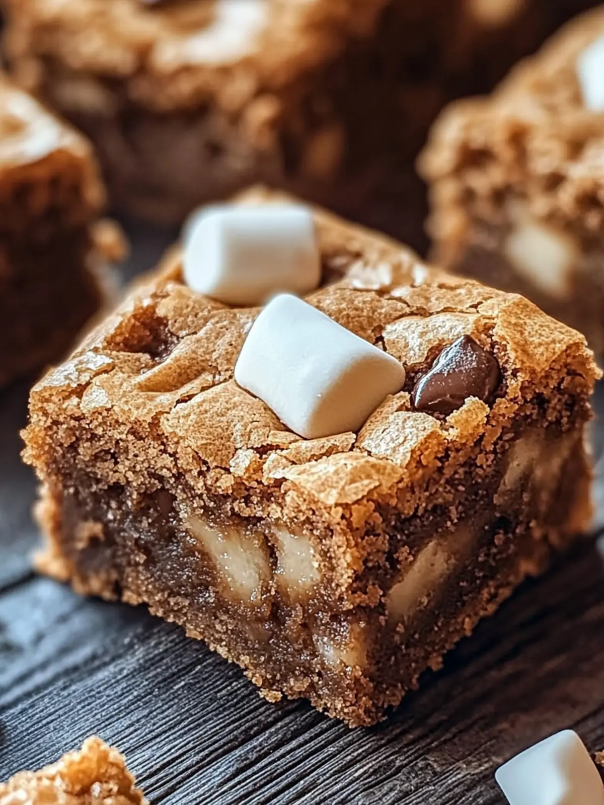 Biscoff Blondies Delight: Irresistibly Chewy & Customizable! 3 Biscoff Blondies Delight