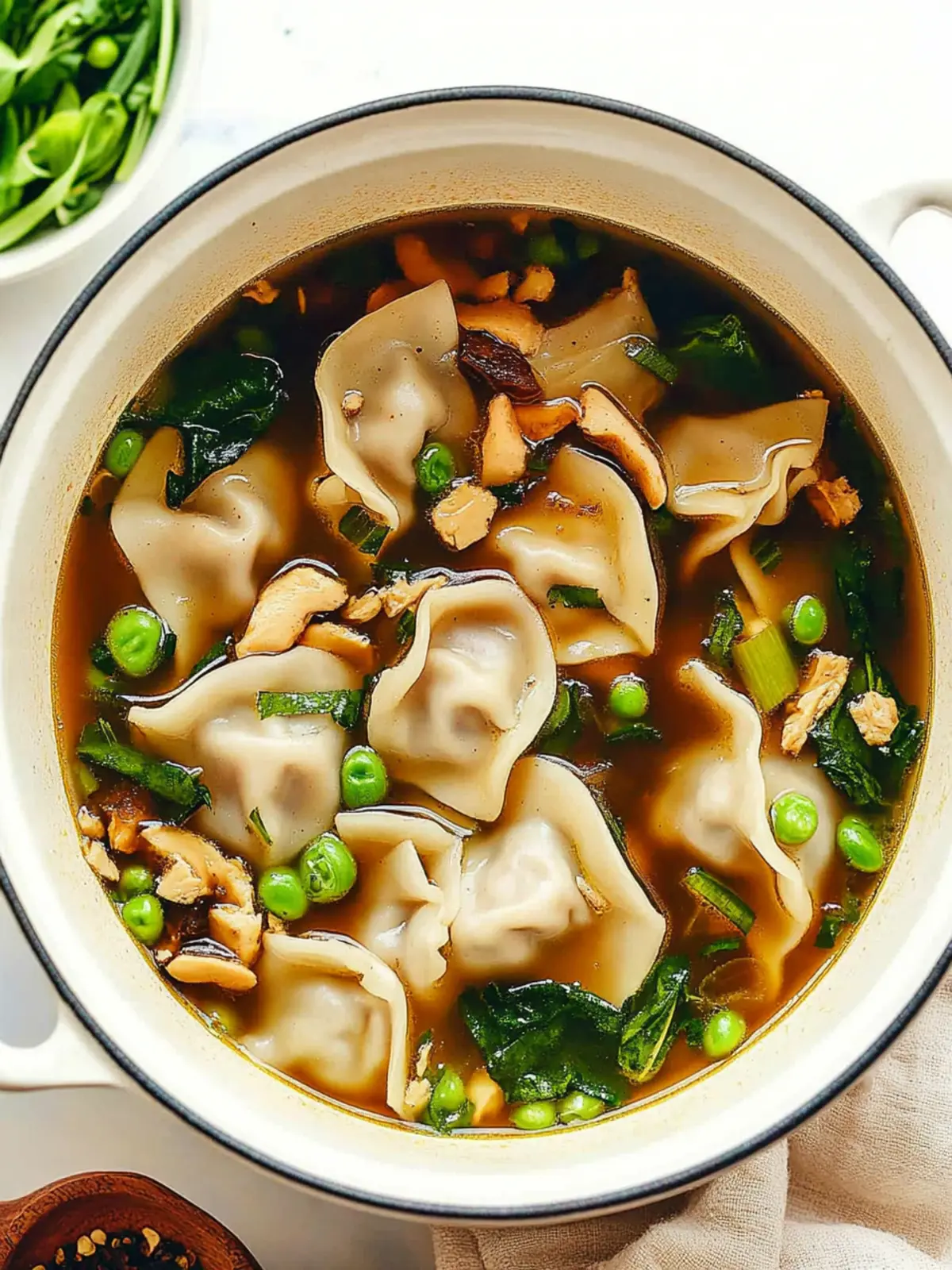 Savor the Comfort: Delicious Potsticker Soup Recipe 3 Potsticker Soup