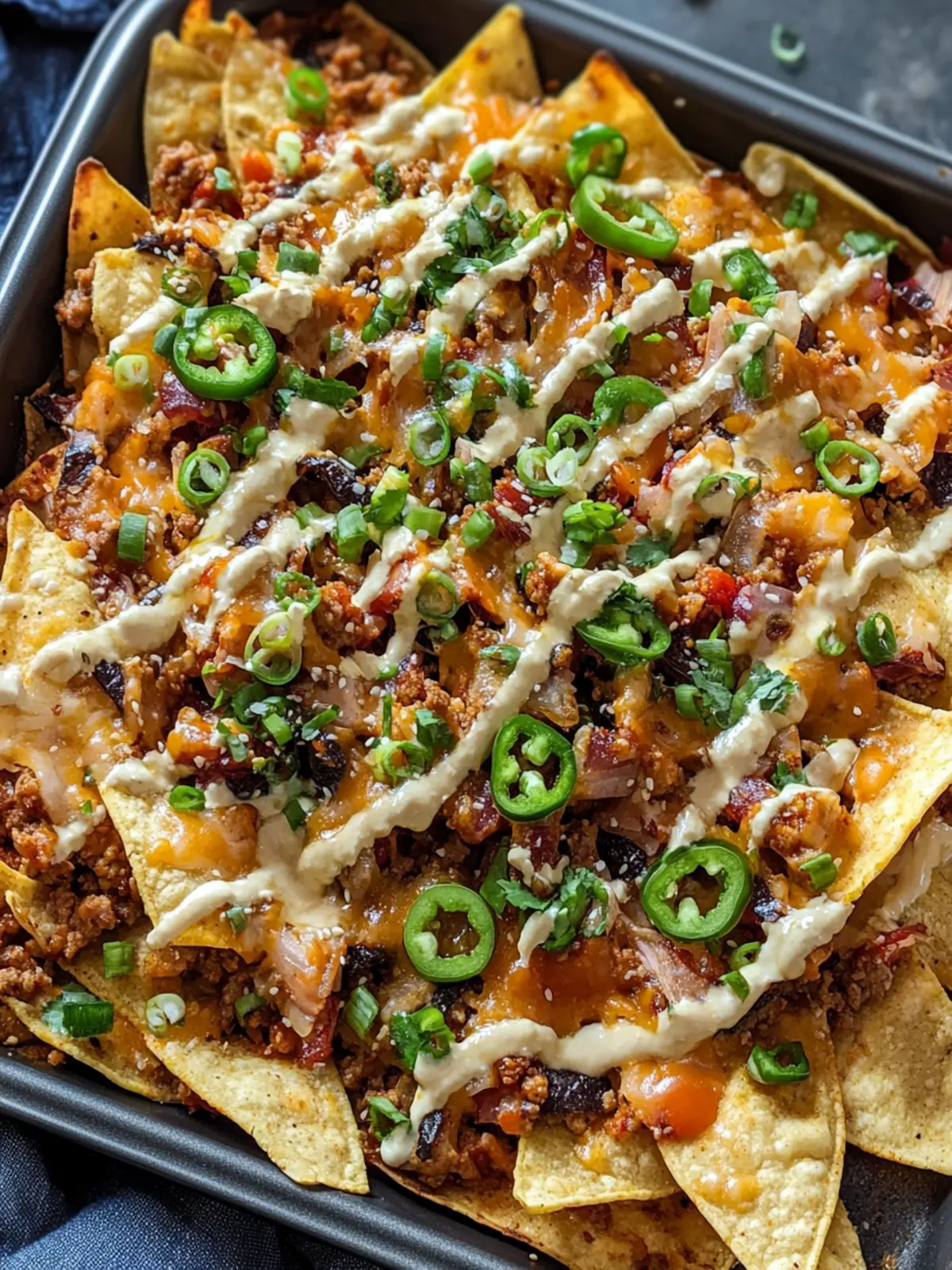 Spicy Gochujang Ground Pork Nachos with Kimchi You ll Love 3 Gochujang Ground Pork Nachos with Kimchi