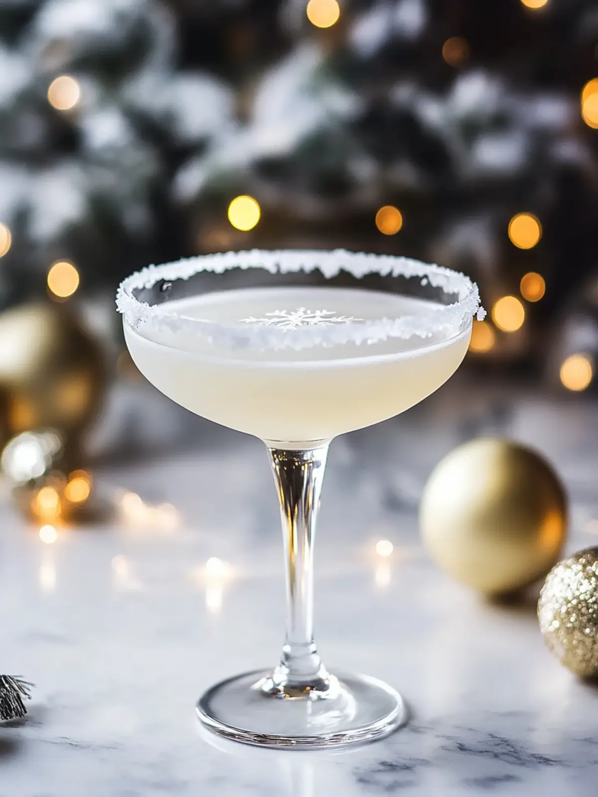 Indulge in a Snowflake Martini: A Creamy Winter Delight 2 Snowflake Martini