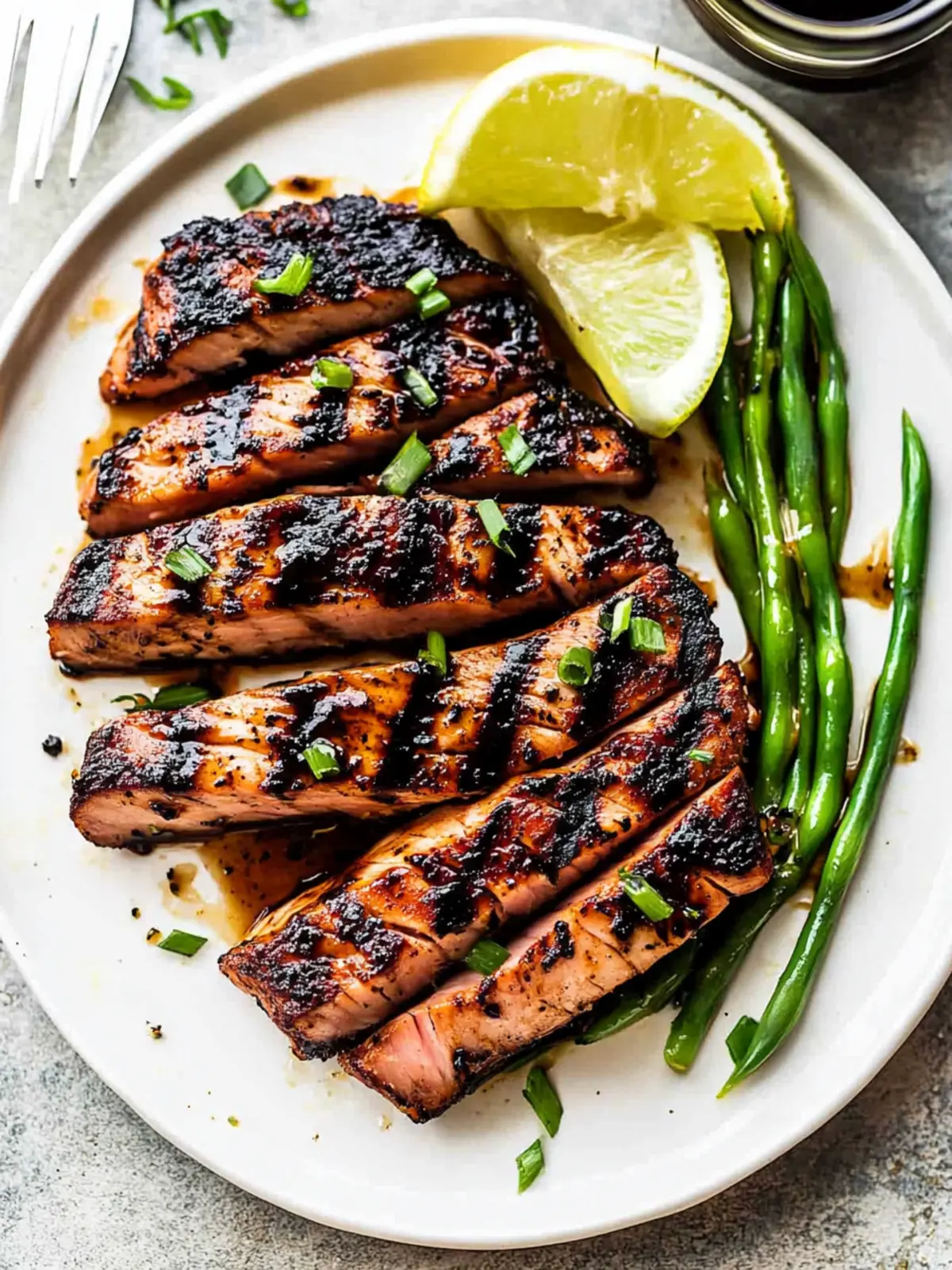 Savor Blackened Balsamic Tuna Steaks in Just 14 Minutes 2 Blackened Balsamic Tuna Steaks