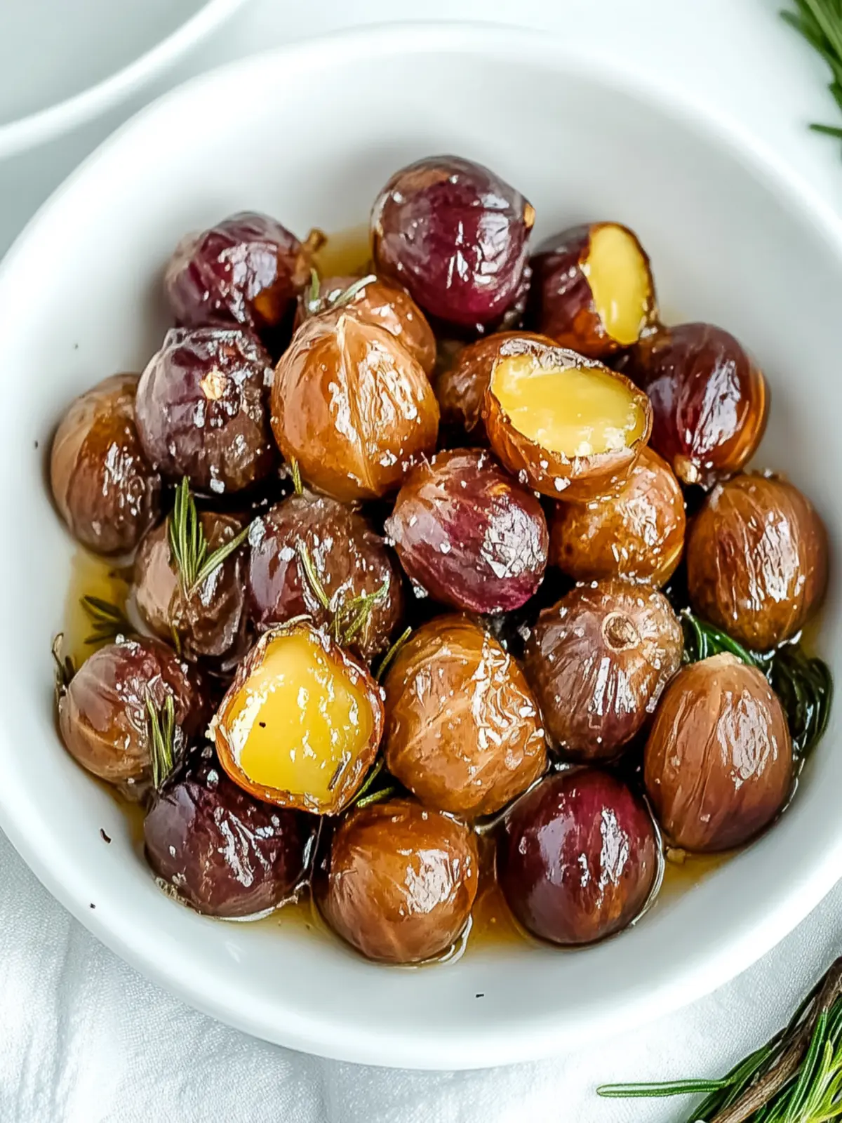 Savory Roasted Chestnuts with Butter and Rosemary Bliss 2 Savory Roasted Chestnuts with Butter and Rosemary