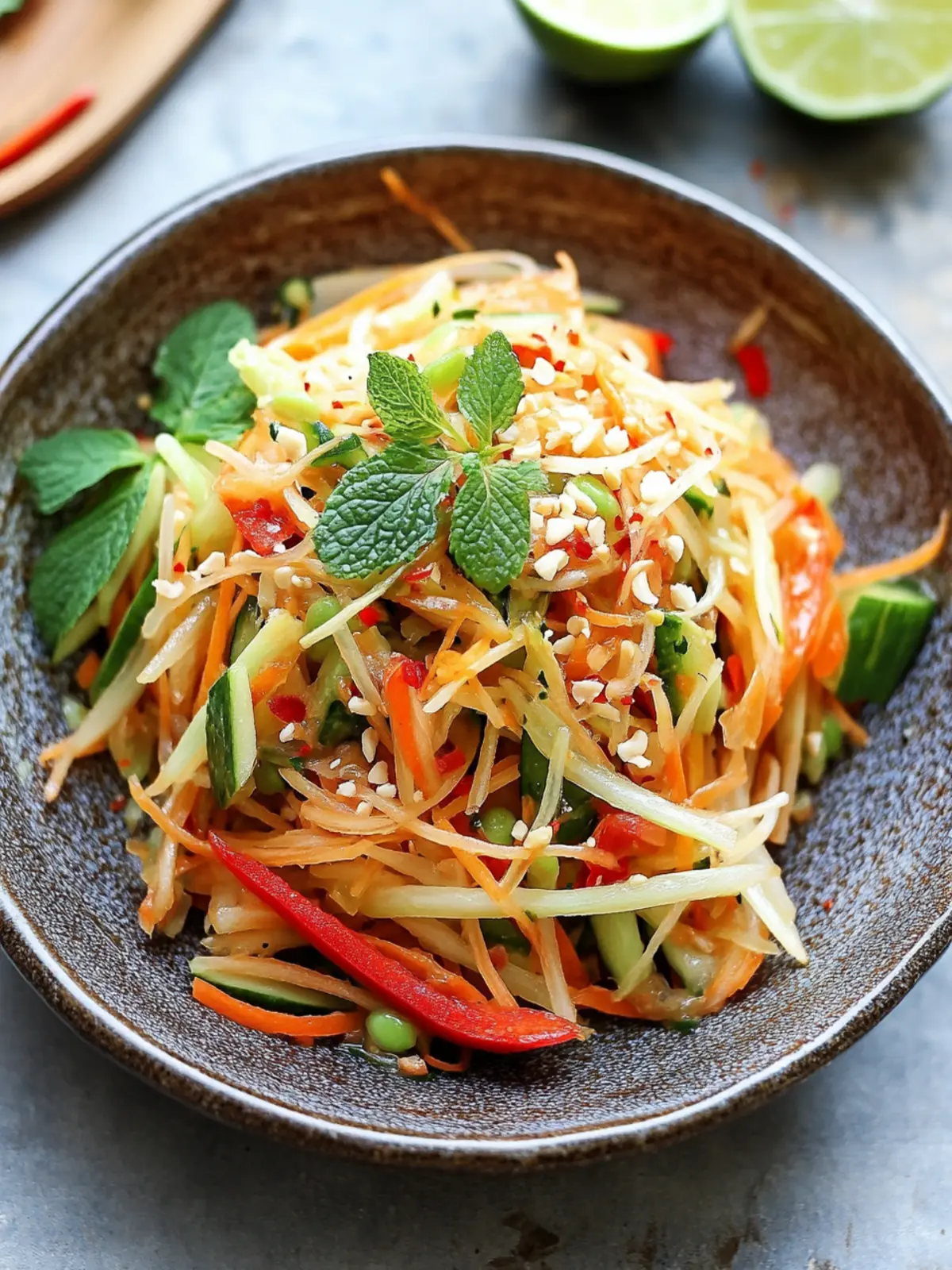 Fresh Vietnamese Papaya Salad Recipe You'll Love Forever 4 Vietnamese Papaya Salad Recipe