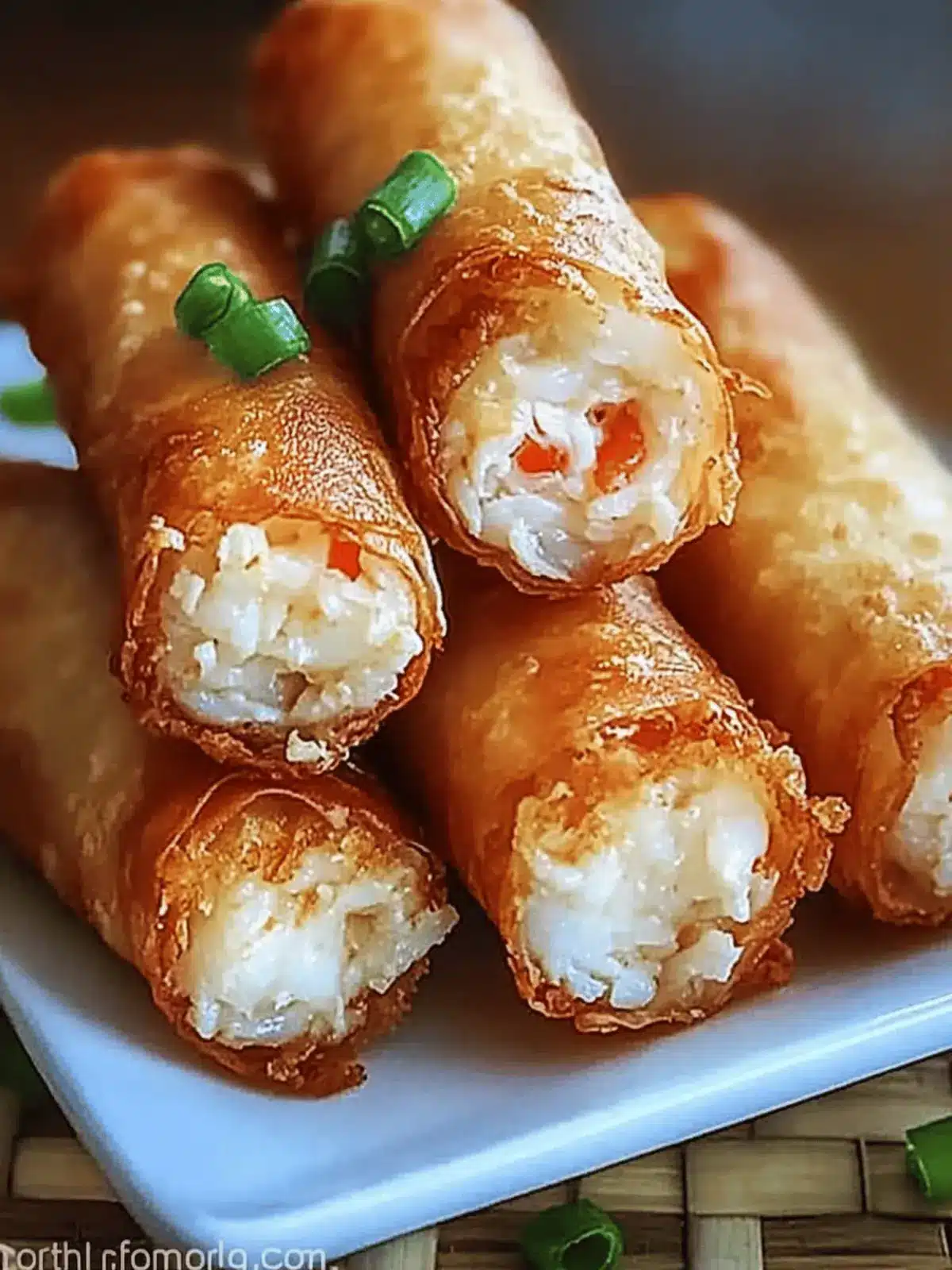 Crab Cake Egg Rolls: A Crispy Delight You Can't Resist 3 Crab Cake Egg Rolls