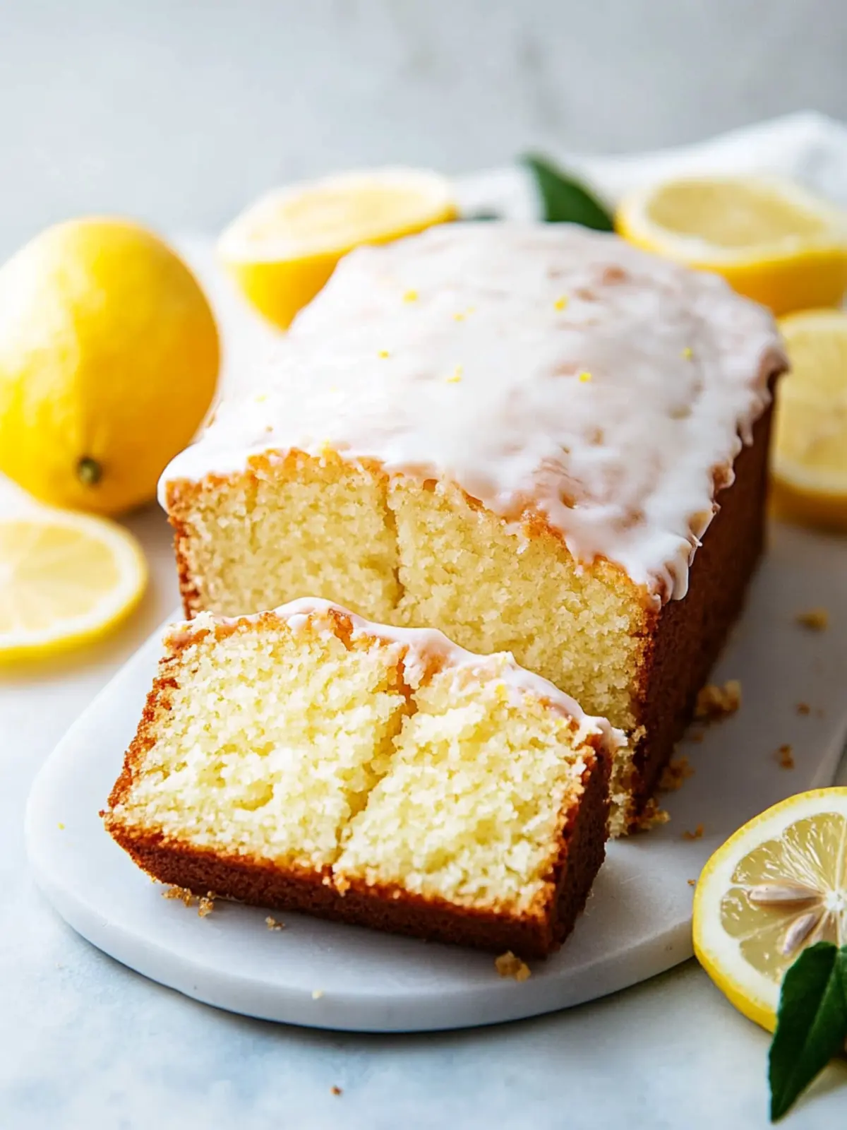 Deliciously Refreshing Iced Lemon Pound Cake Recipe to Brighten Your Day 2 Iced Lemon Pound Cake