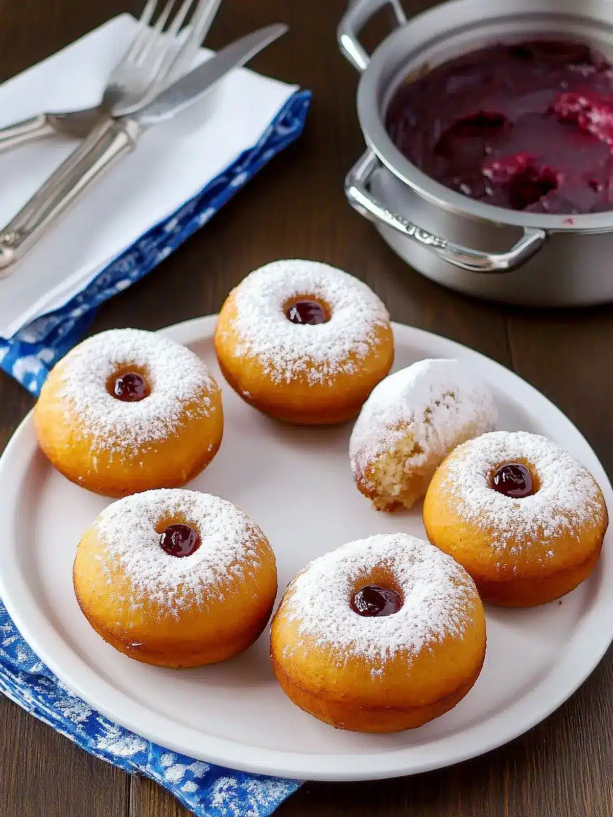 Delicious Sufganiyot: Your Homemade Sweet Treat Adventure 2 Sufganiyot