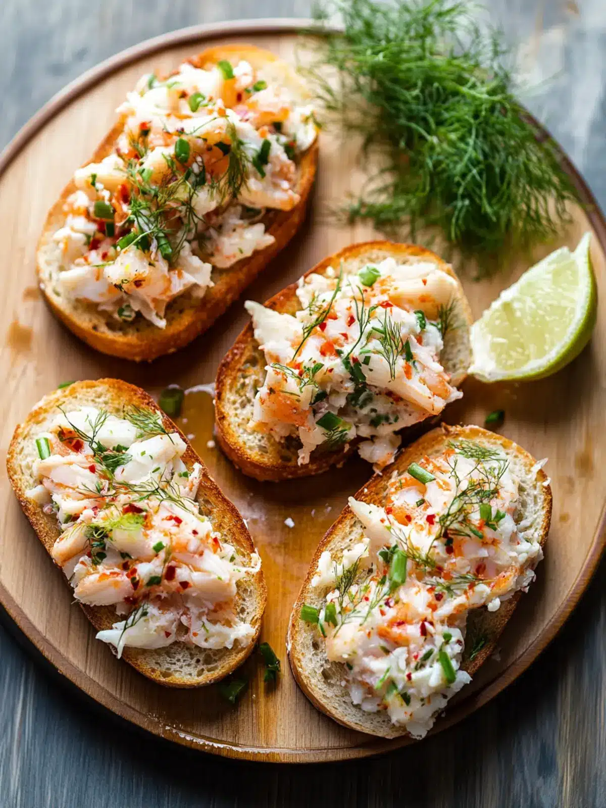 Irresistible Snow Crab & Fennel Chili Toast for Home Chefs 2 Snow Crab & Fennel Chili Toast