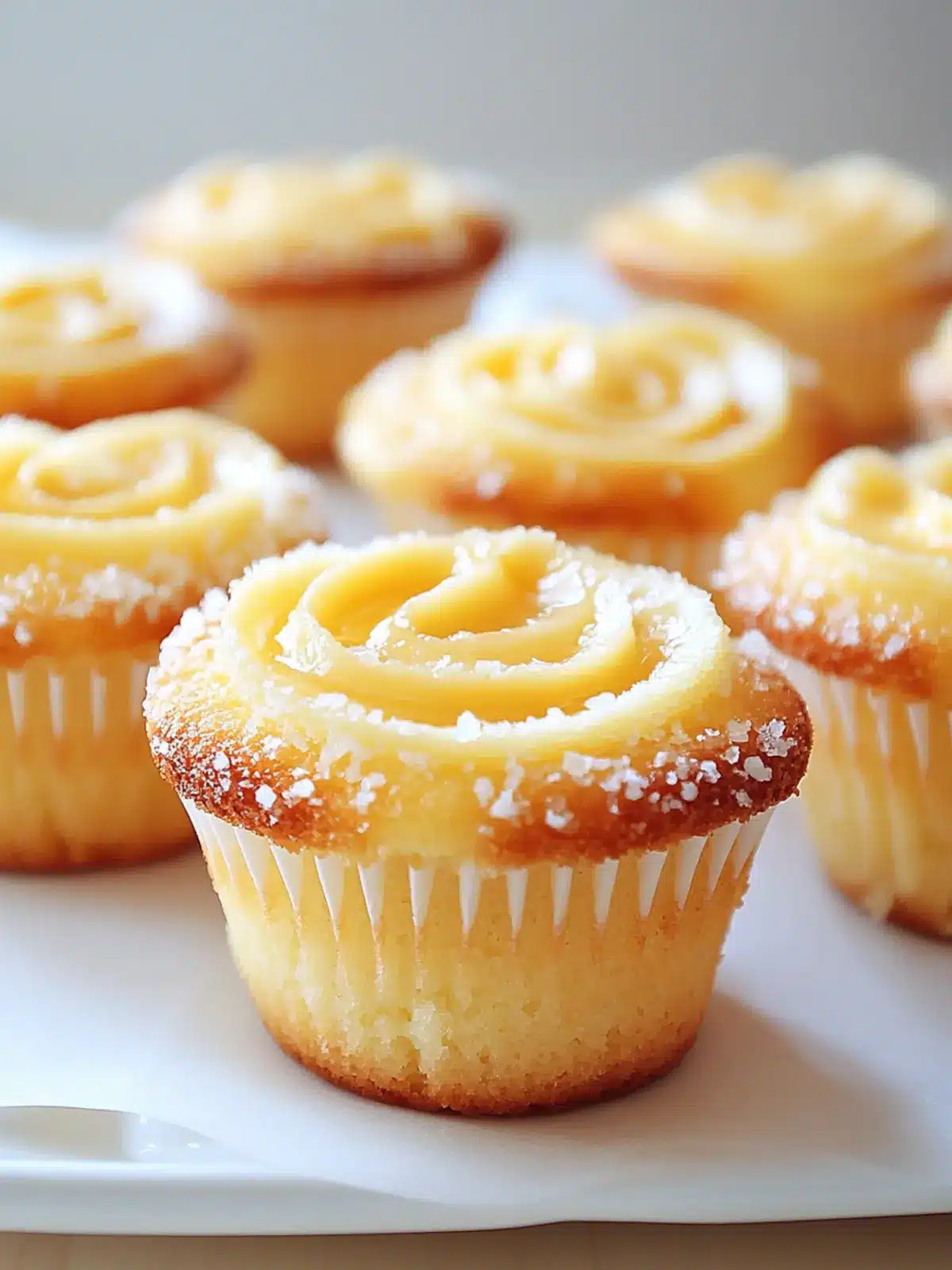 Irresistible Portuguese Custard Cupcakes You'll Love to Bake 3 Portuguese Custard Cupcakes