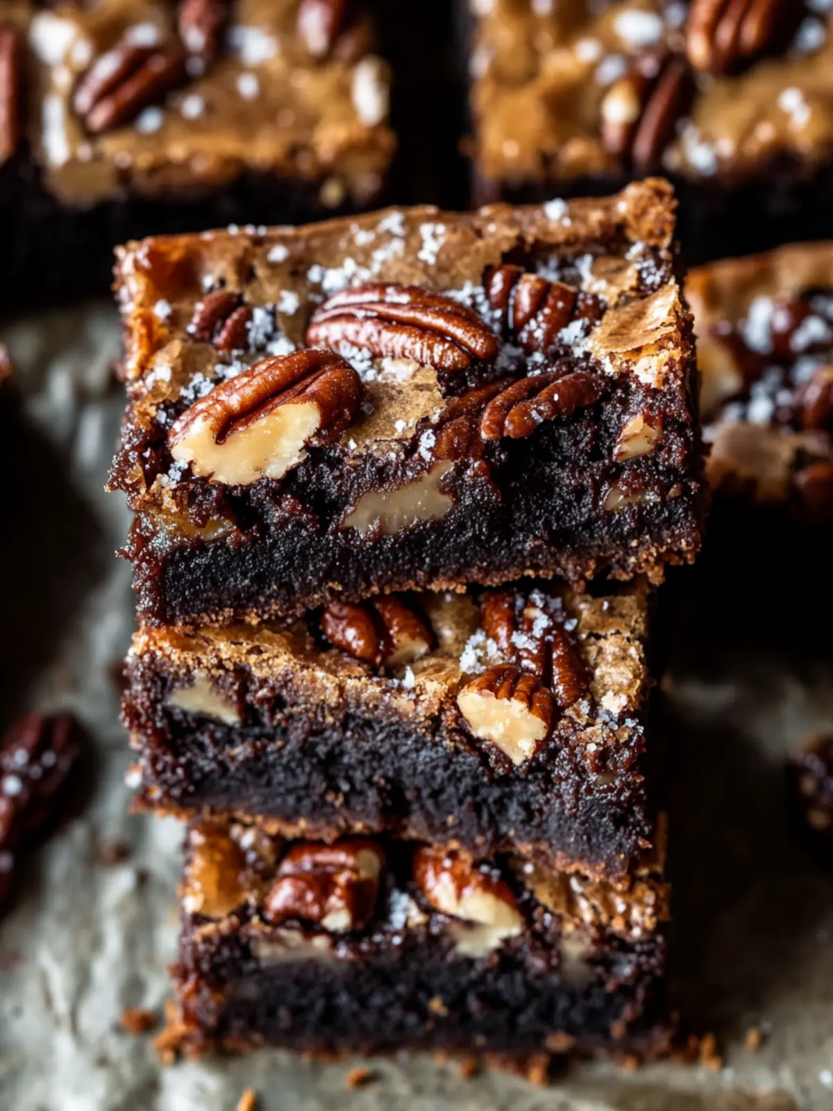 Best Salted Pecan Pie Brownies for Ultimate Chocolate Bliss 3 Best Salted Pecan Pie Brownies