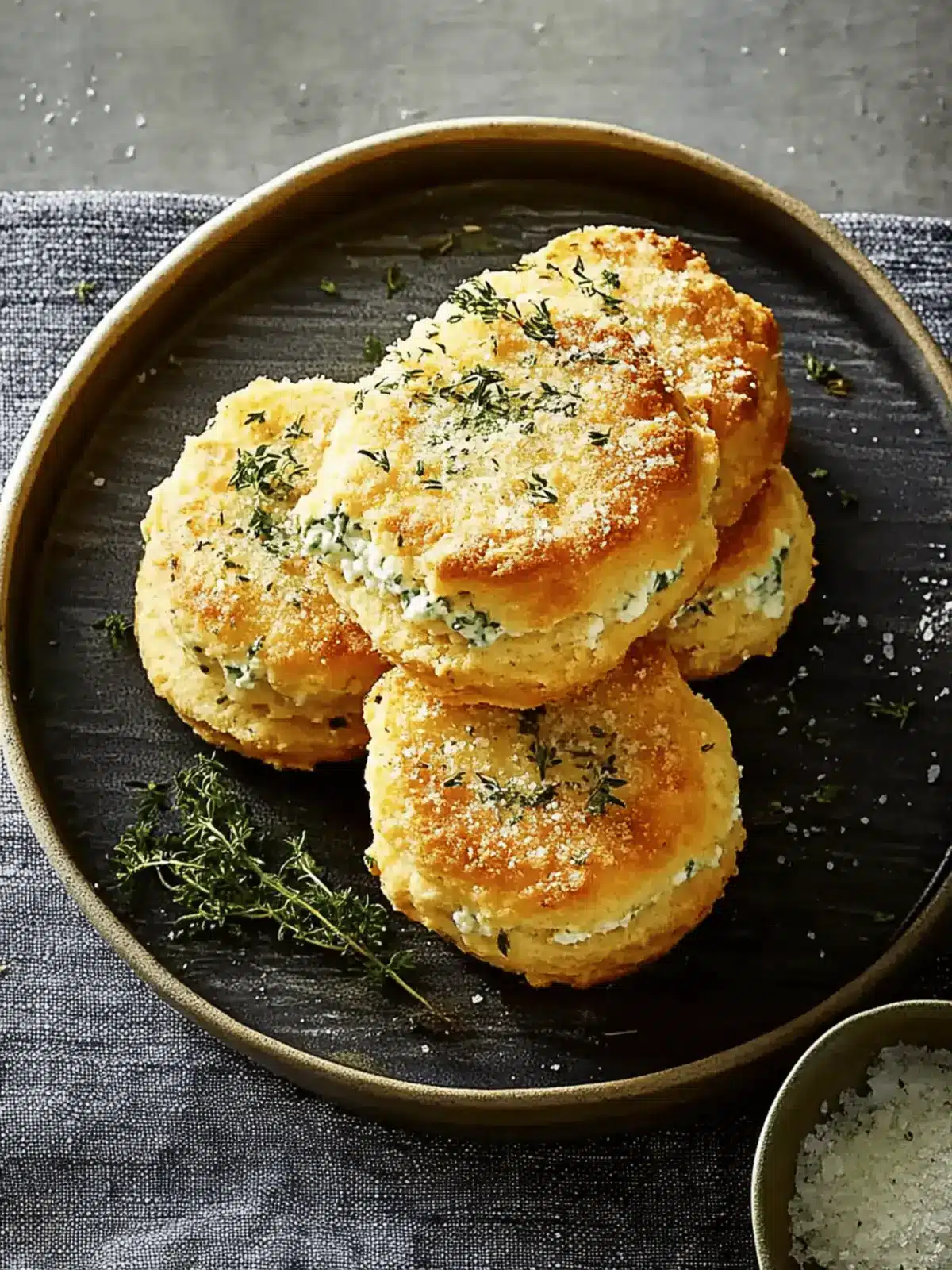 Herby Ricotta Biscuits: Fluffy Delights You'll Crave 2 Herby Ricotta Biscuits