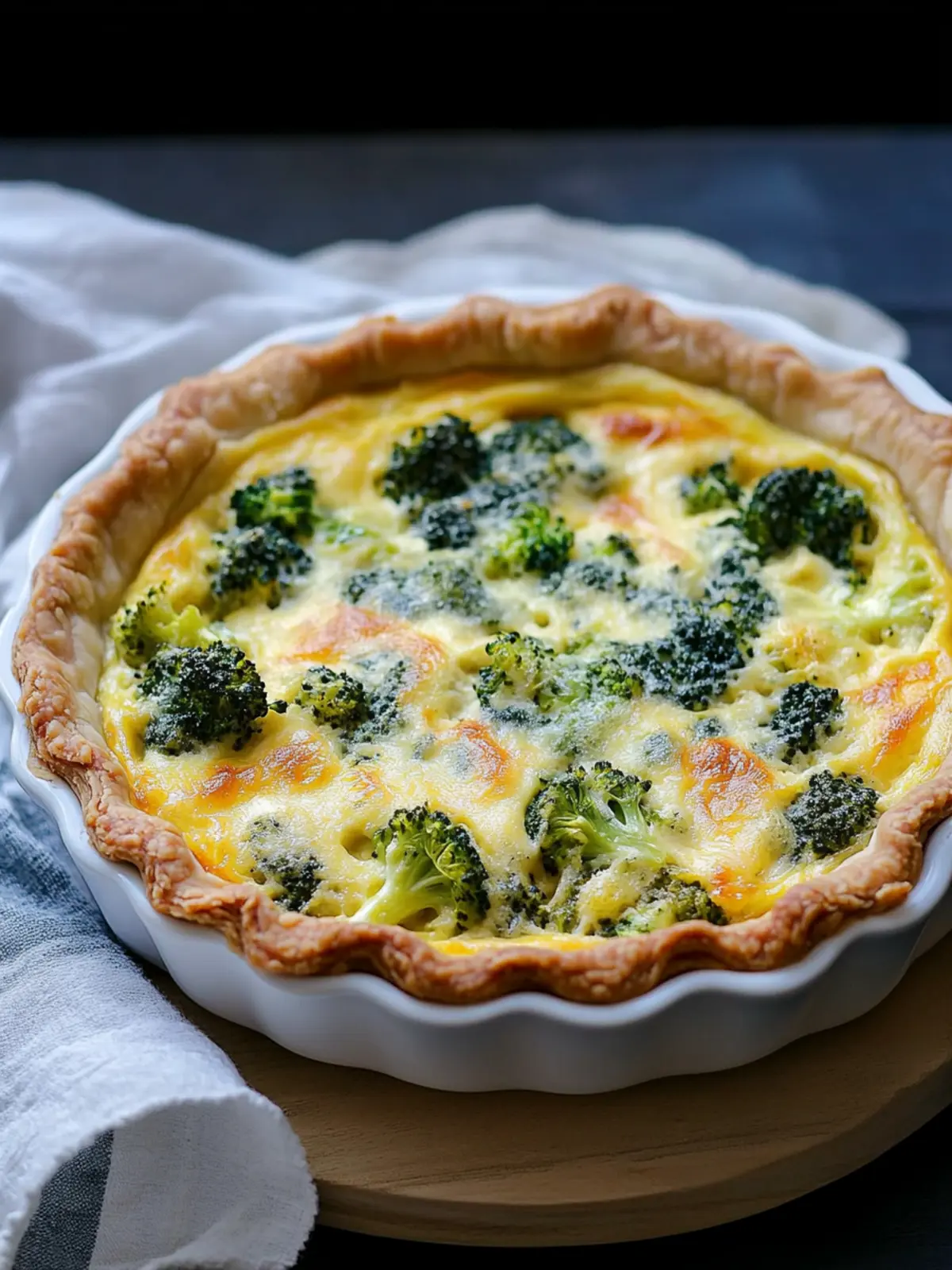 Delicious Broccoli Garlic Quiche: A Flavorful Twist on Classic 2 Broccoli Garlic Quiche