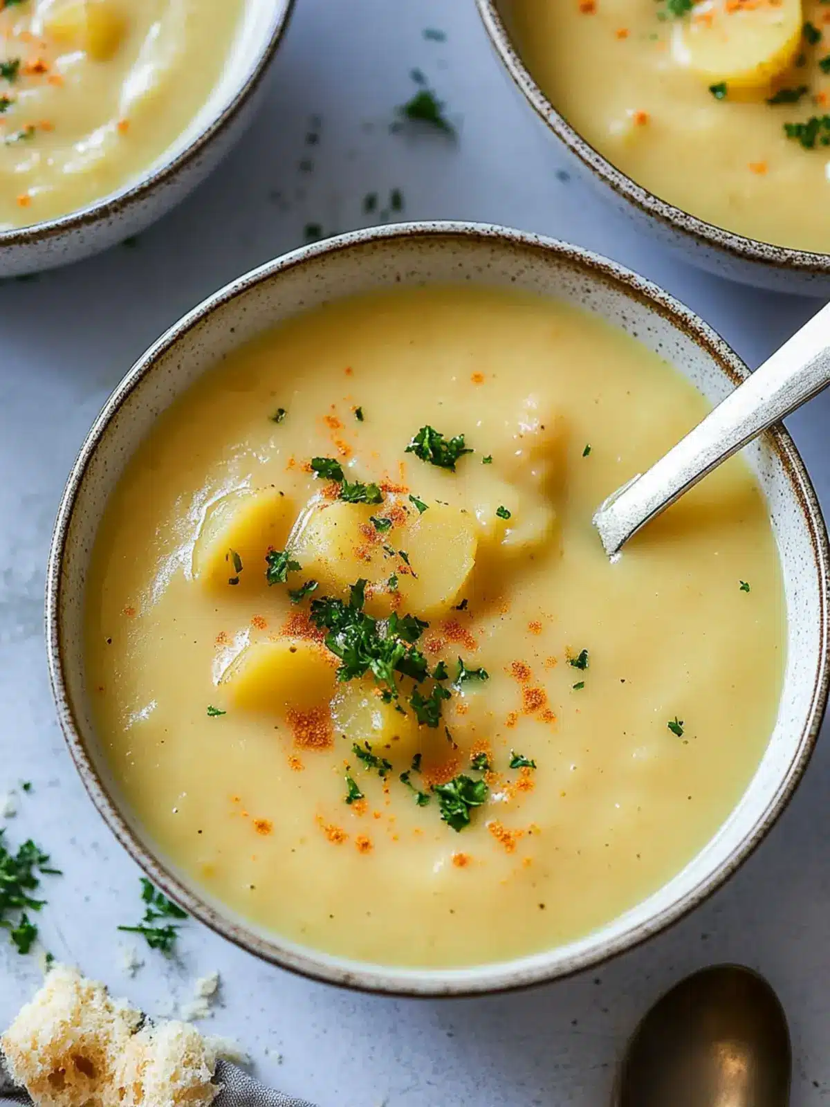 Creamy German Potato Soup: A Cozy Vegan Delight for You 3 German Potato Soup