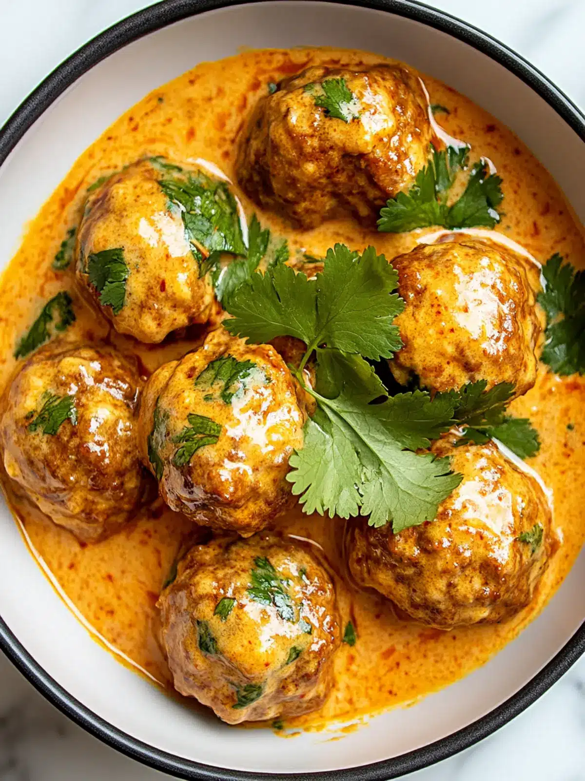 Creamy Keto Thai Meatballs That Will Wow Your Taste Buds 3 Creamy Keto Thai Meatballs
