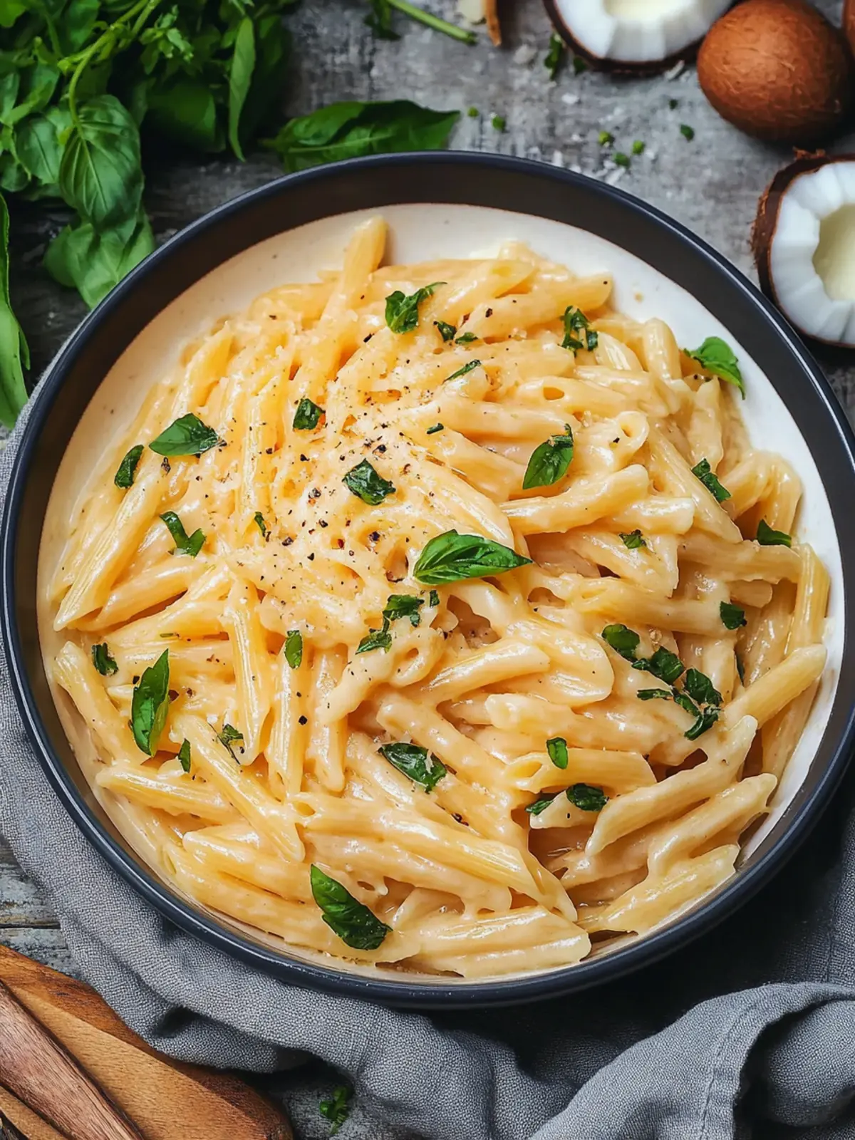 Creamy Coconut Milk Pasta Sauce Ready in 15 Minutes 4 Coconut Milk Pasta Sauce
